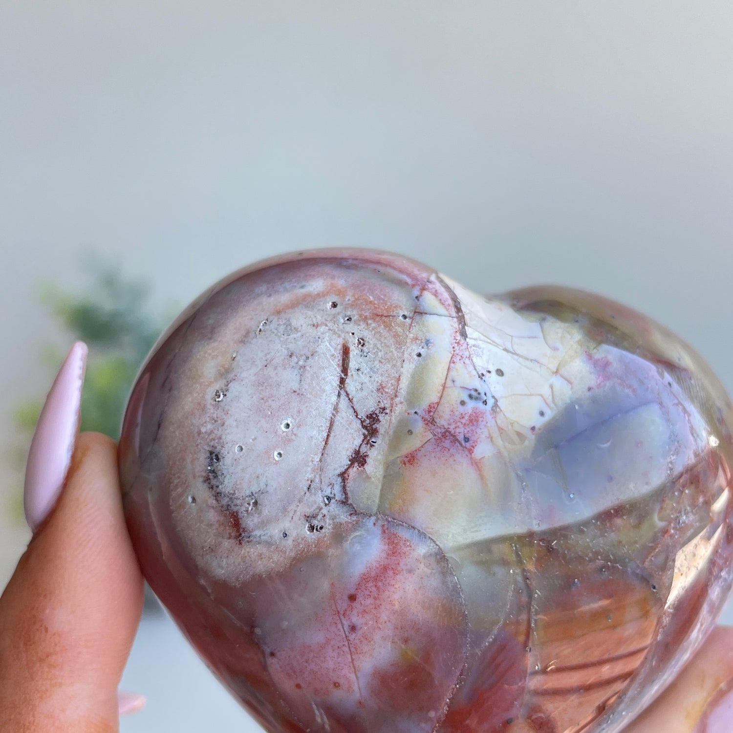 Ocean Jasper Heart 5.9cm