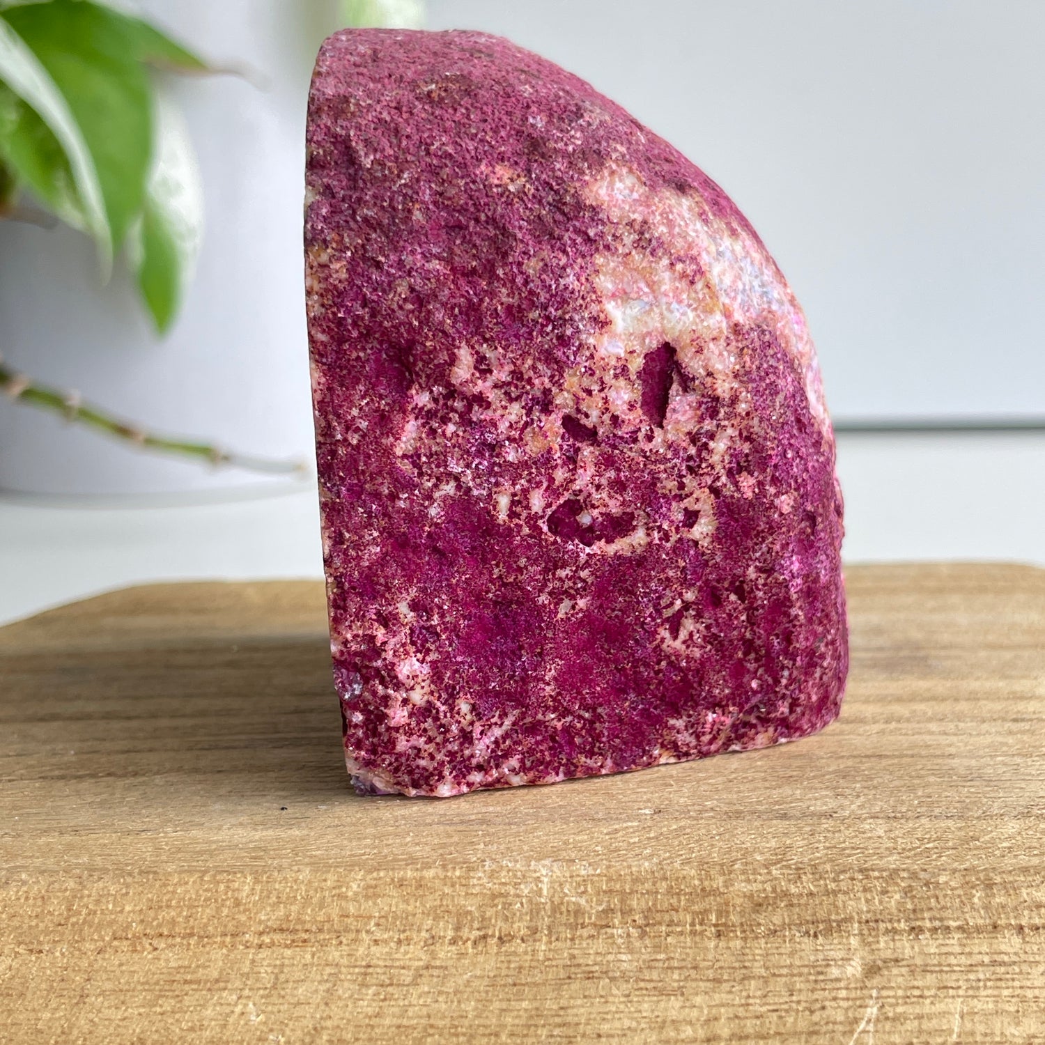Pink Agate Geode 360g