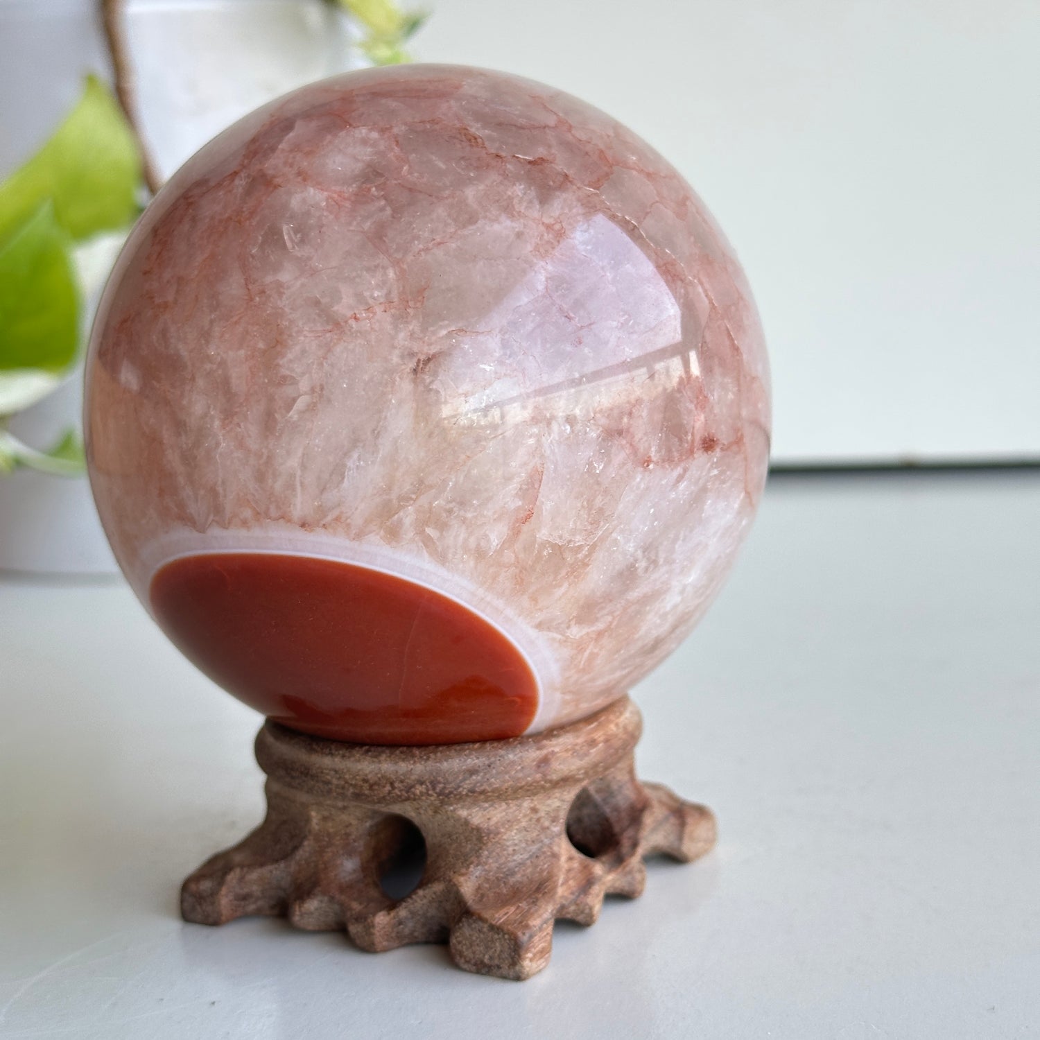 Carnelian Sphere 9.1cm