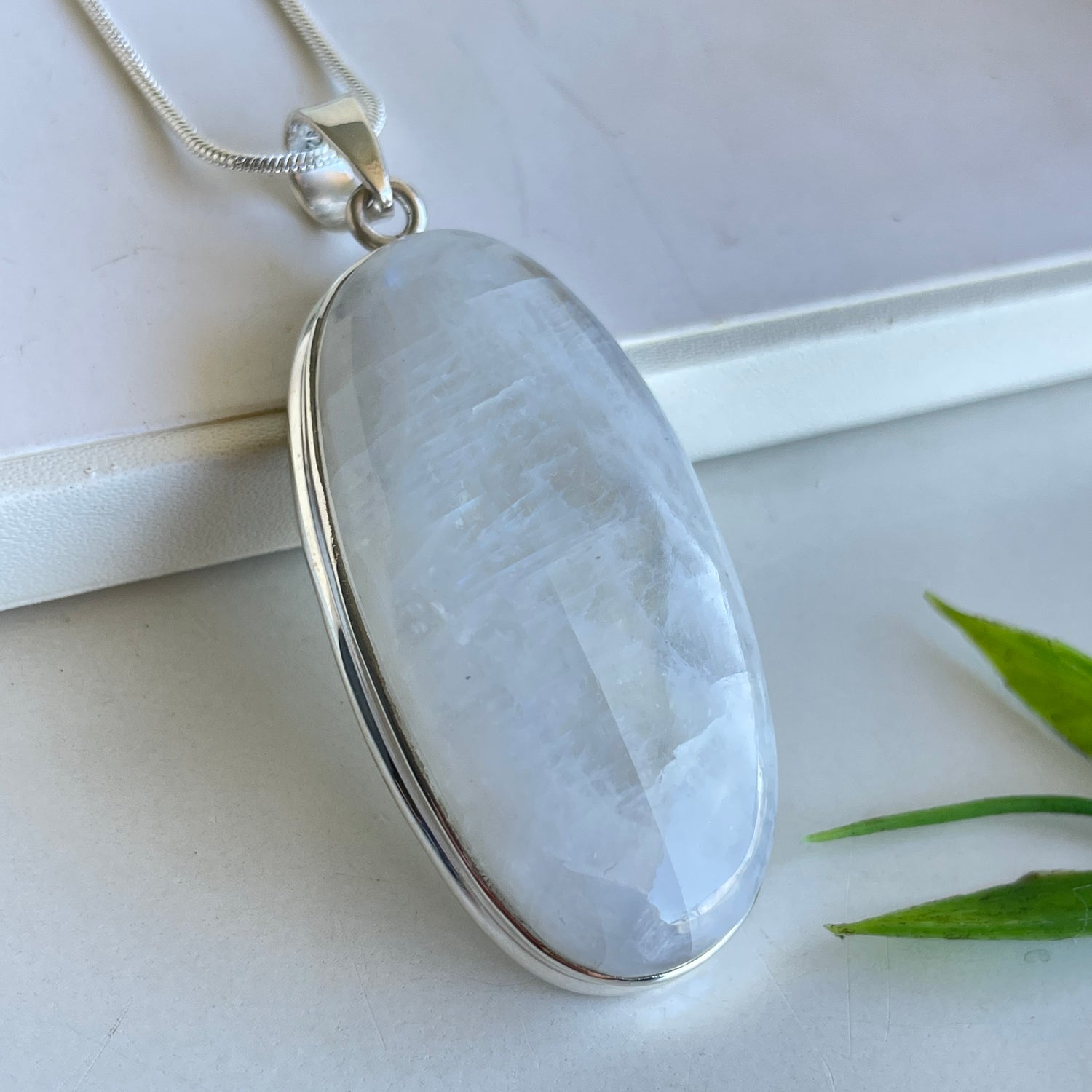 Moonstone Oval Pendant
