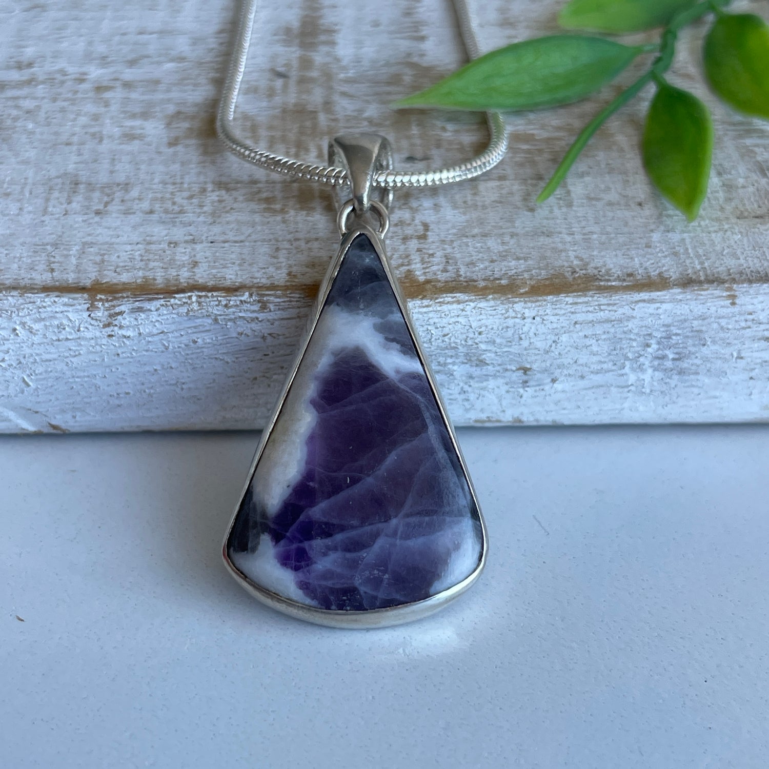 Morado Opal Teardrop Pendant 002