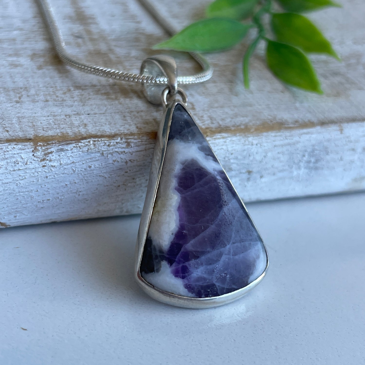 Morado Opal Teardrop Pendant 002