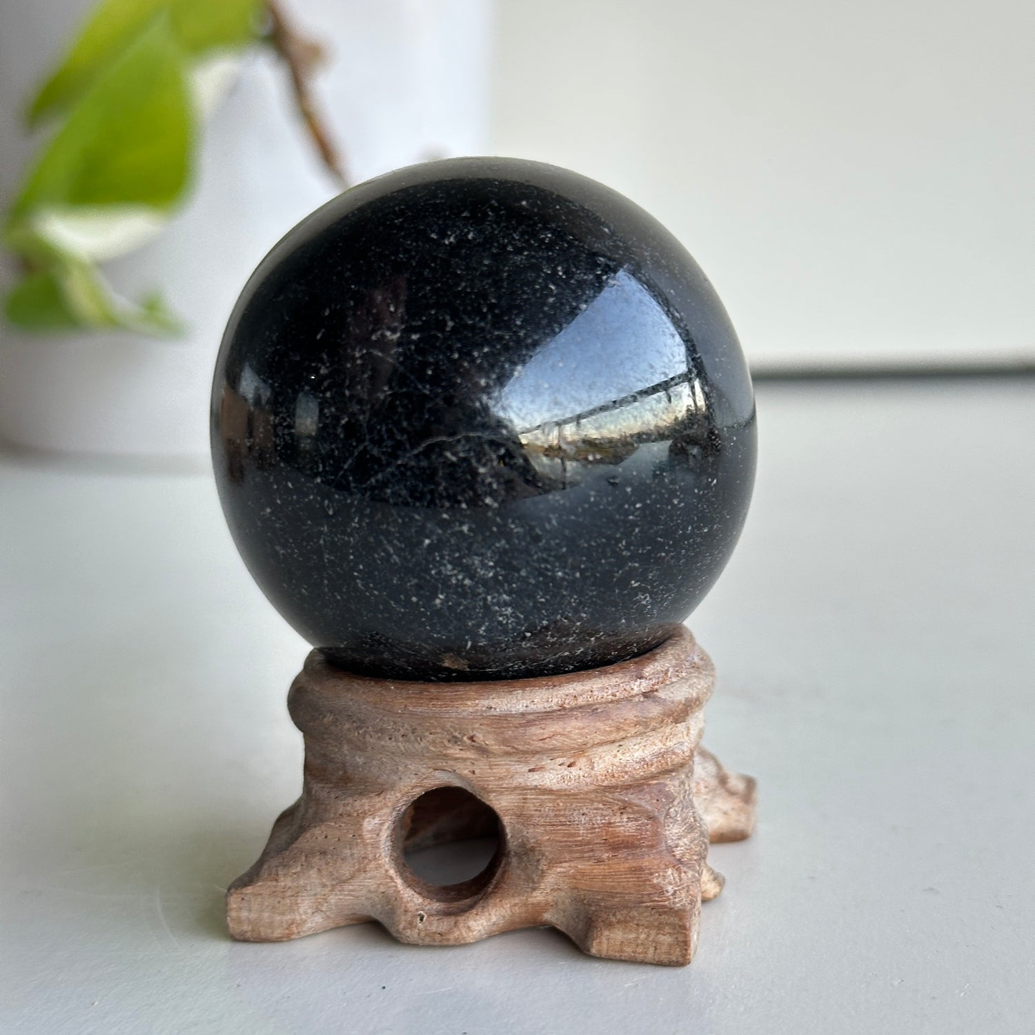 Black Tourmaline Sphere 5cm