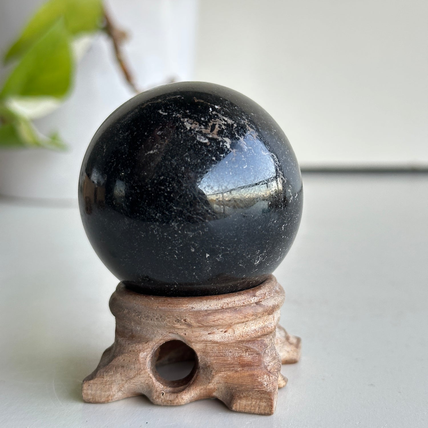 Black Tourmaline Sphere 5cm