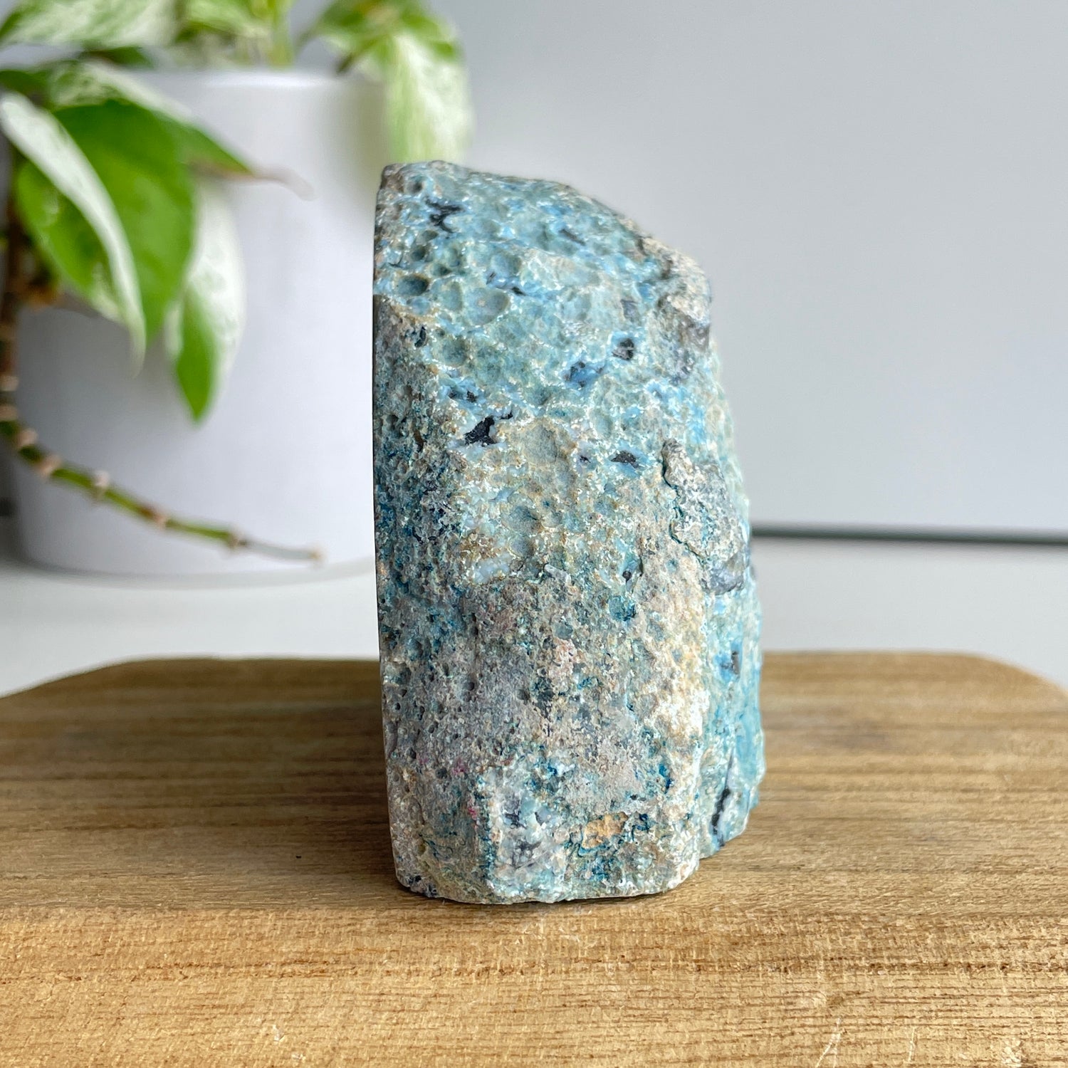 Blue Agate Geode 484g