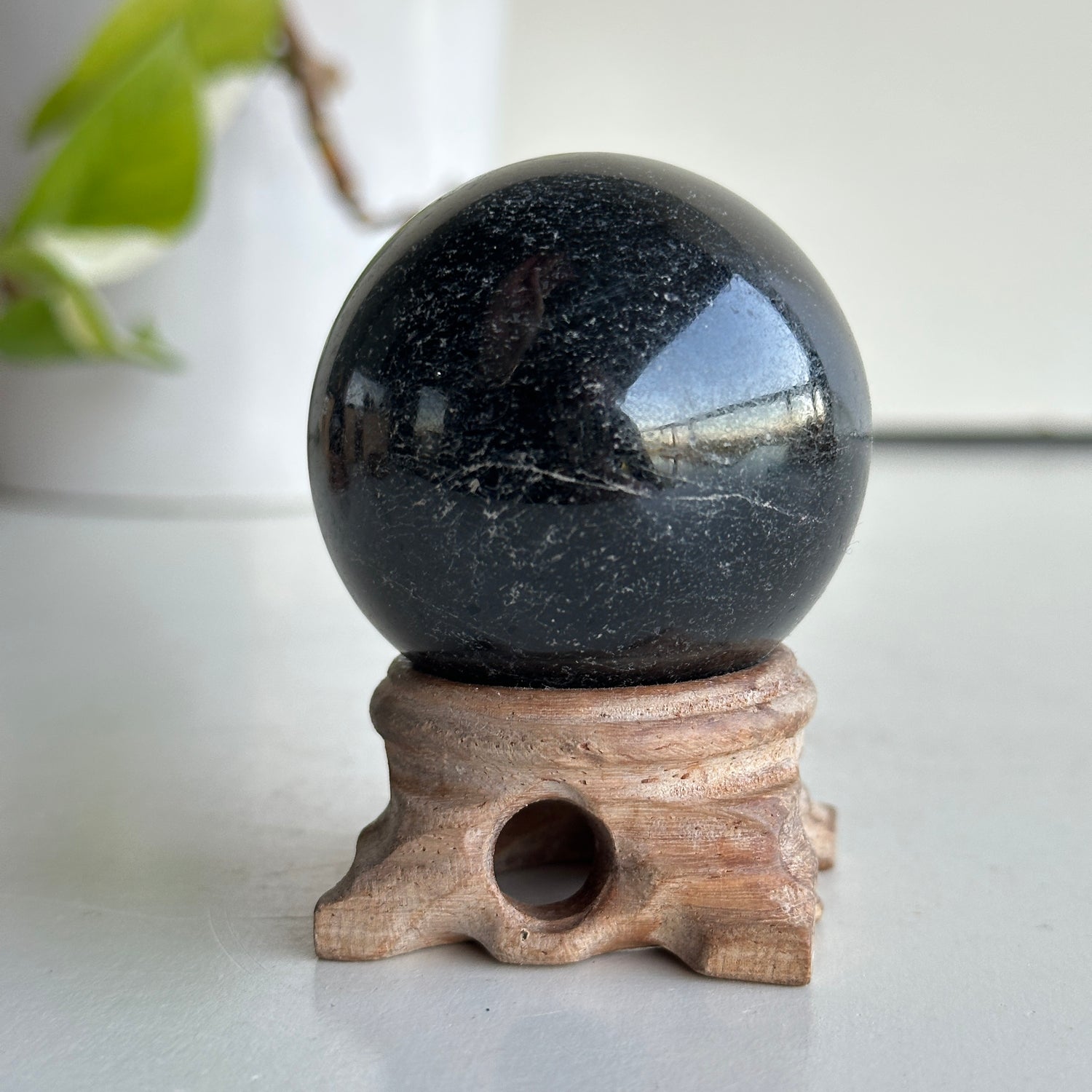 Black Tourmaline Sphere 5cm