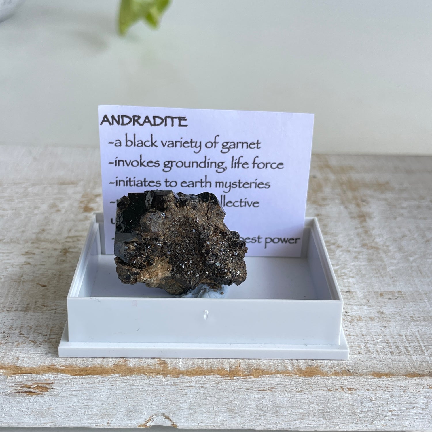 Andradite Specimen 002