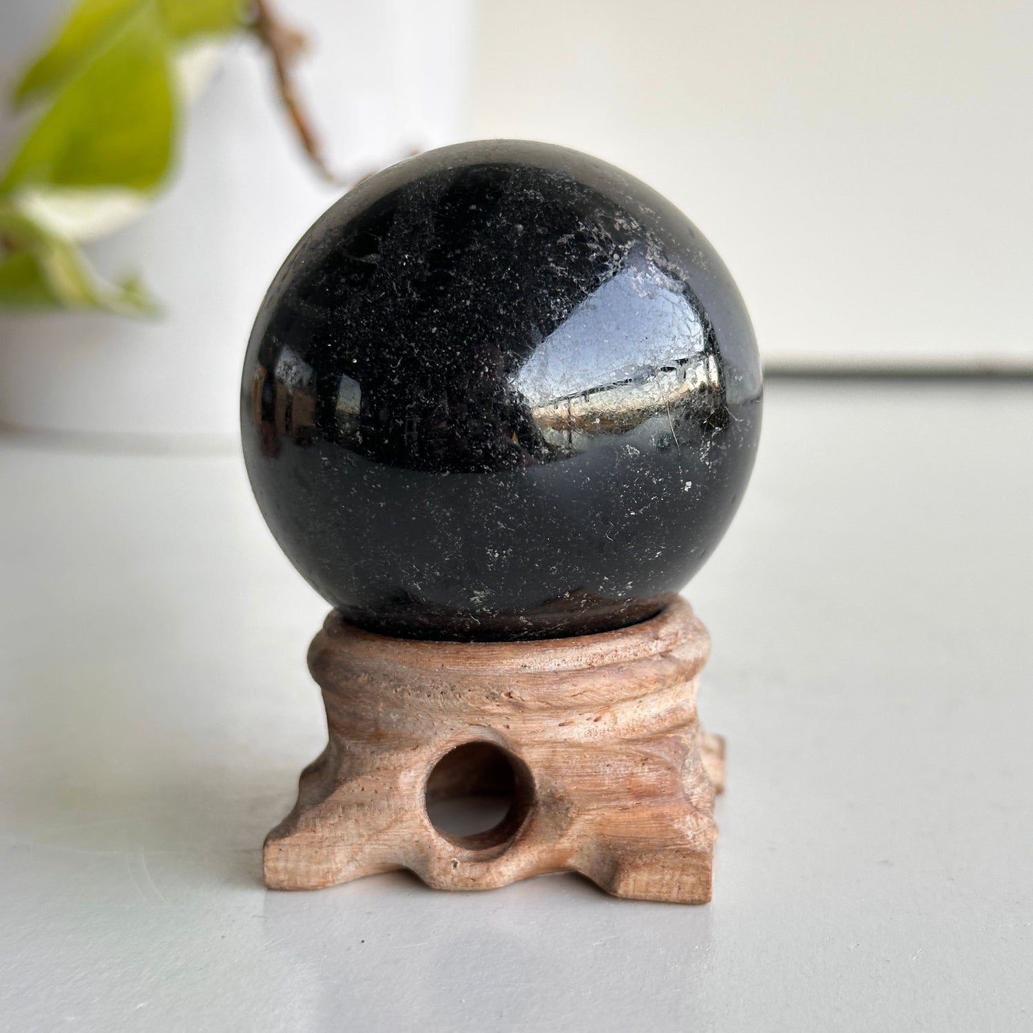 Black Tourmaline Sphere 5.2cm
