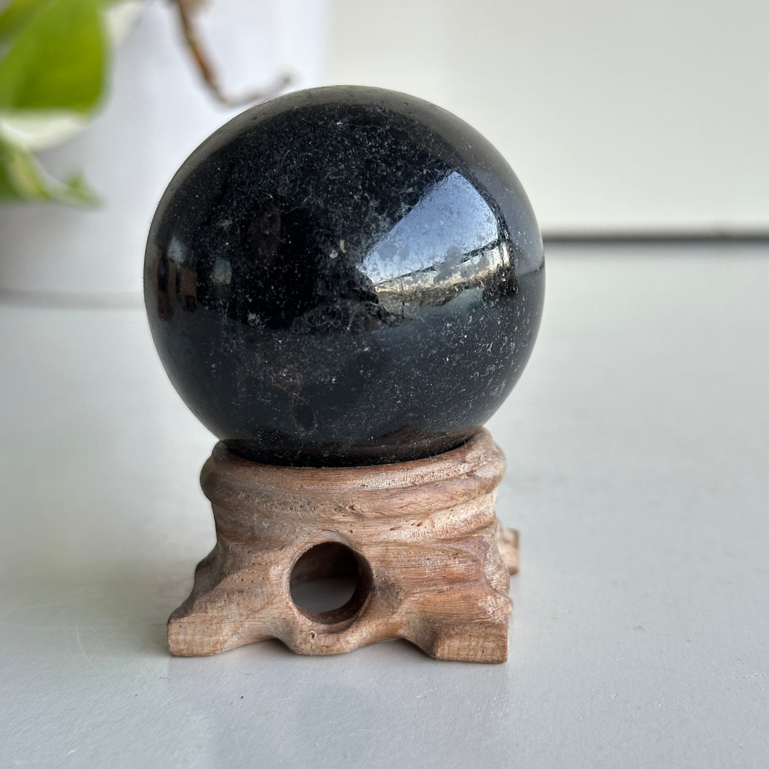 Black Tourmaline Sphere 5.2cm