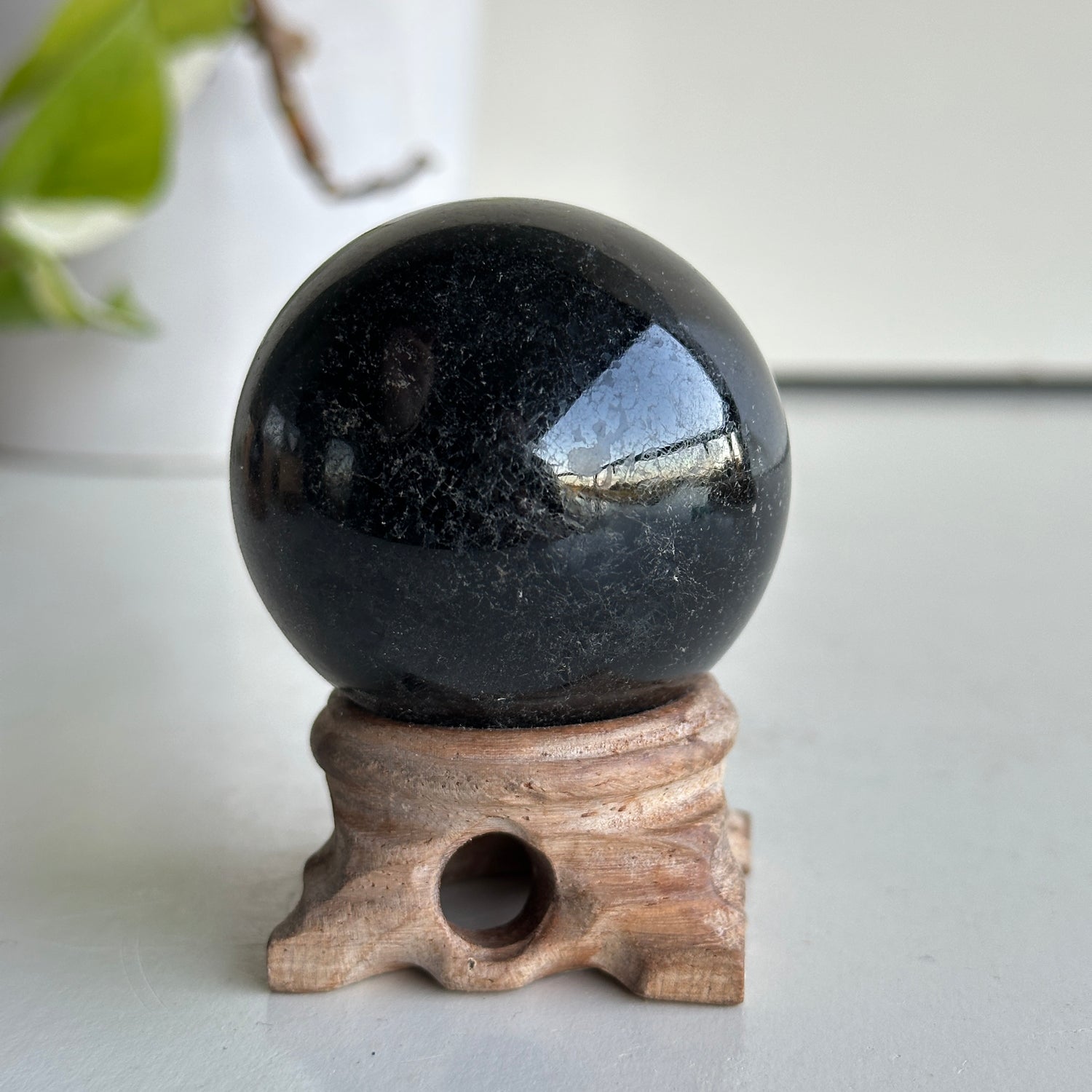 Black Tourmaline Sphere 5.2cm