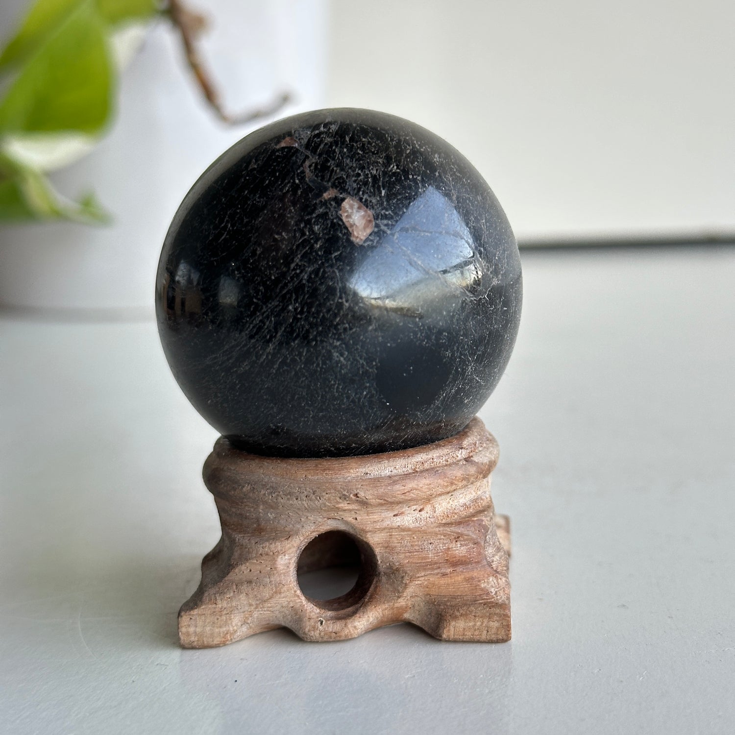 Black Tourmaline Sphere 4.9cm