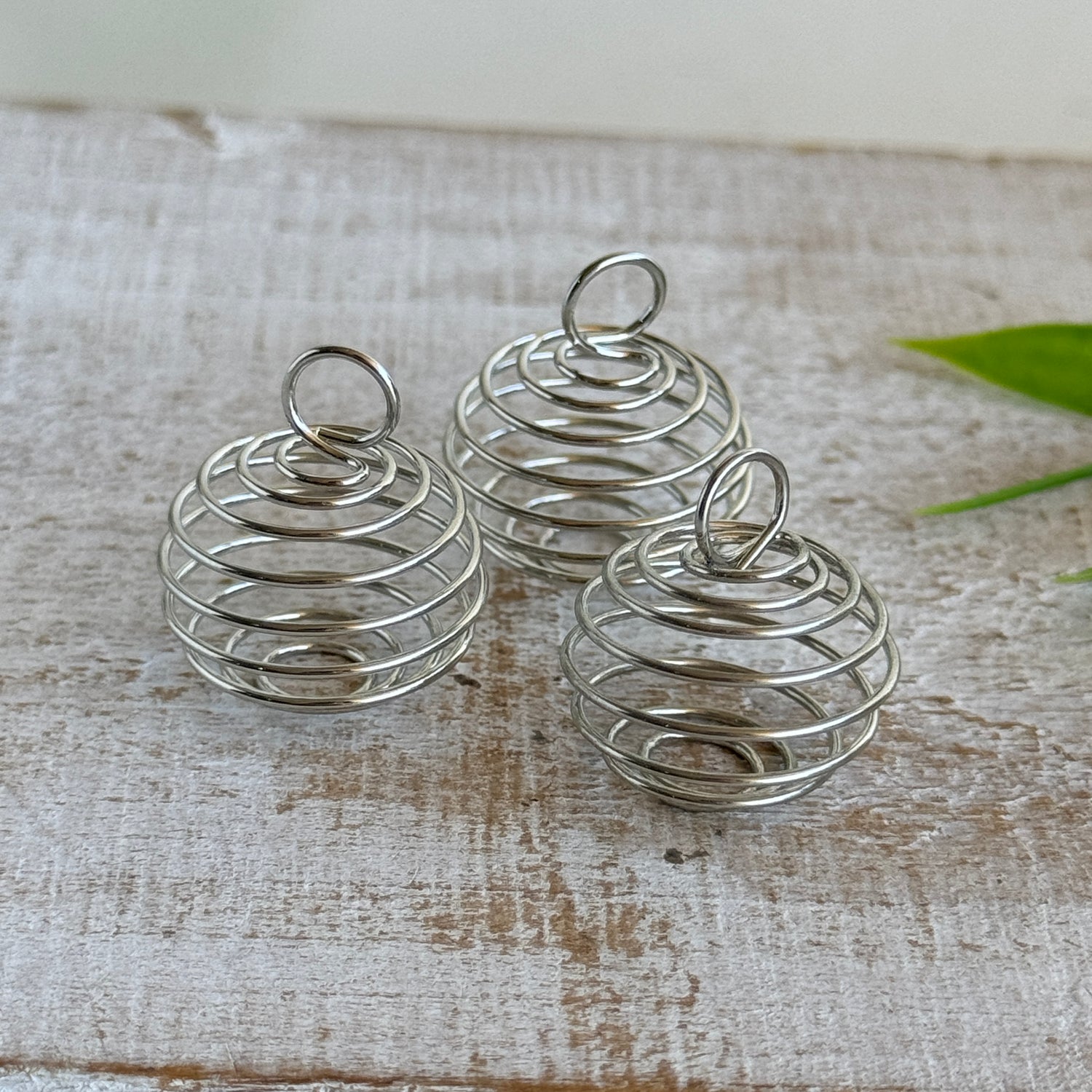 Spiral Cage Crystal Holder