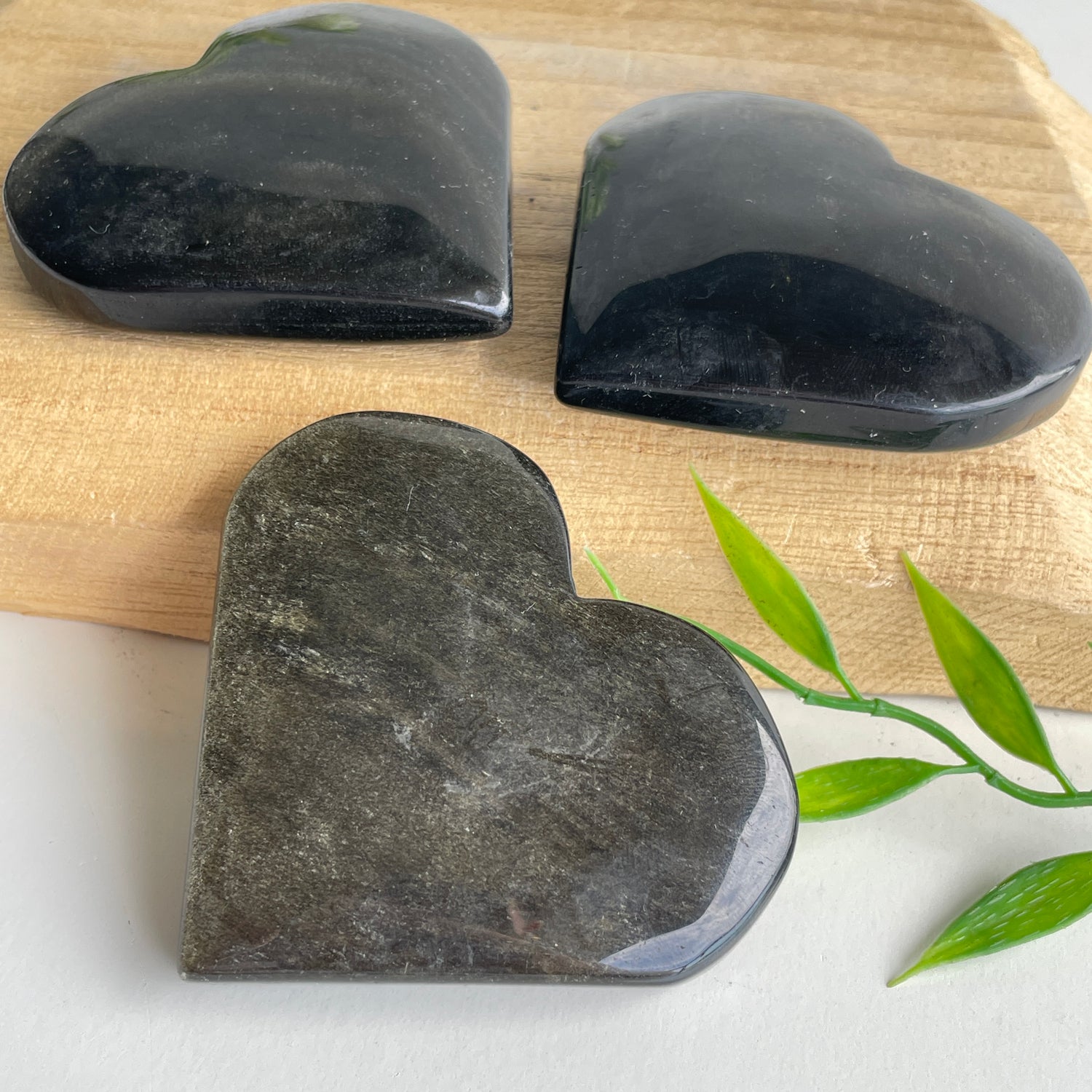 Goldsheen Obsidian Heart Lge