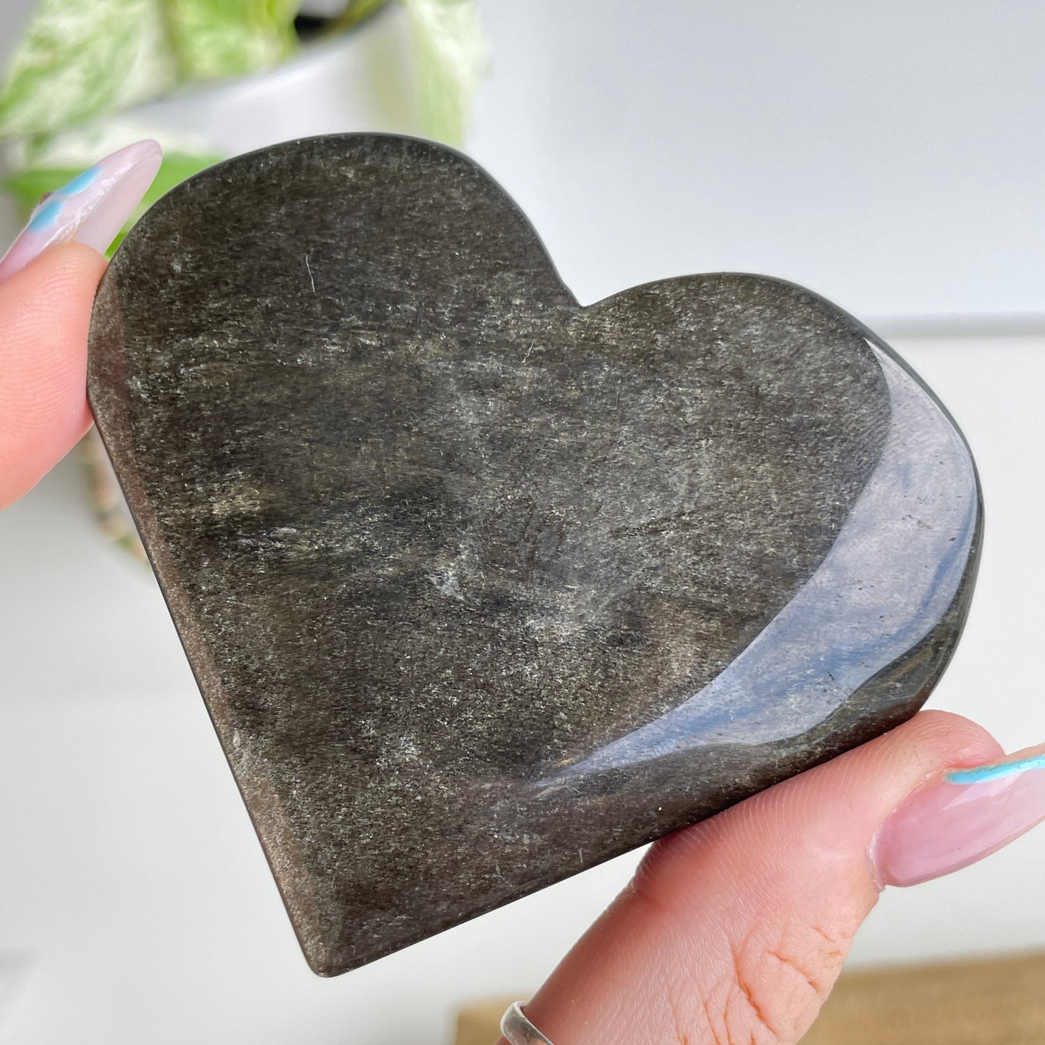 Goldsheen Obsidian Heart Lge