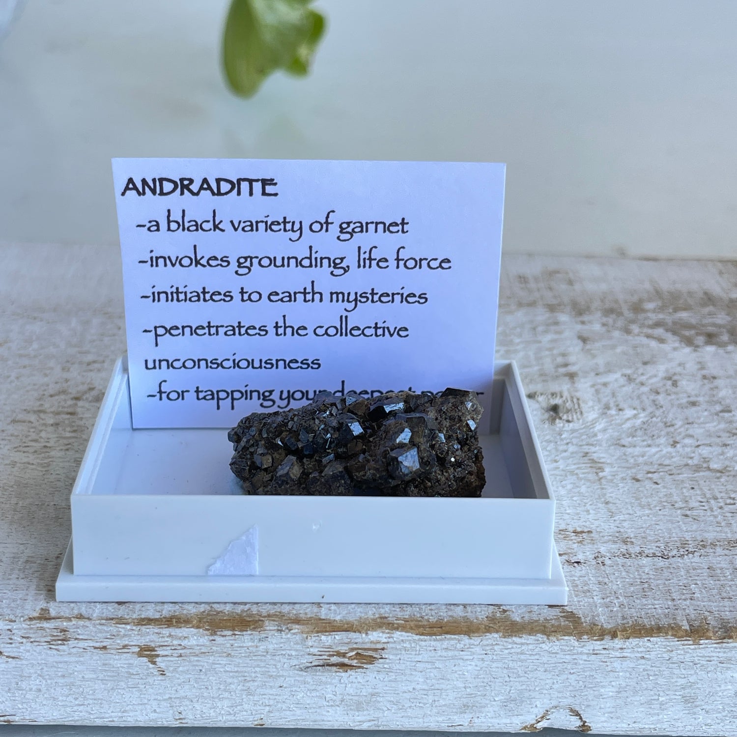 Andradite Specimen 001