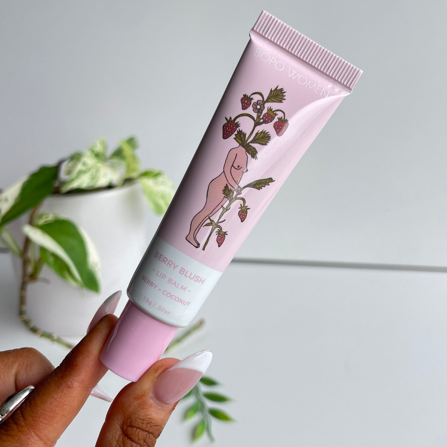 BOPO Women Berry Blush Lip Balm