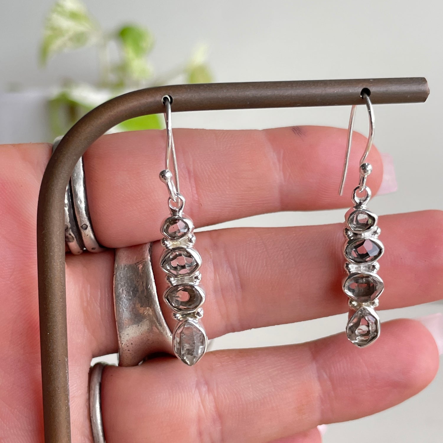 Herkimer Diamond Earrings