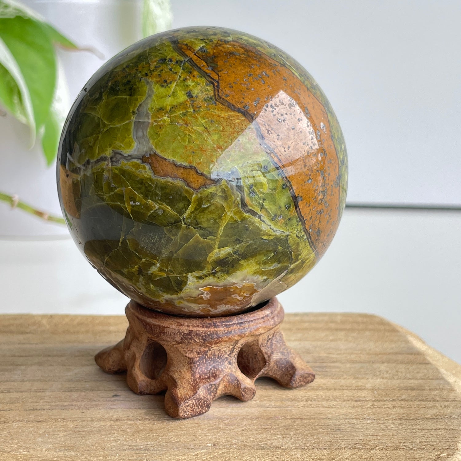 Green Opal Sphere 7.5cm