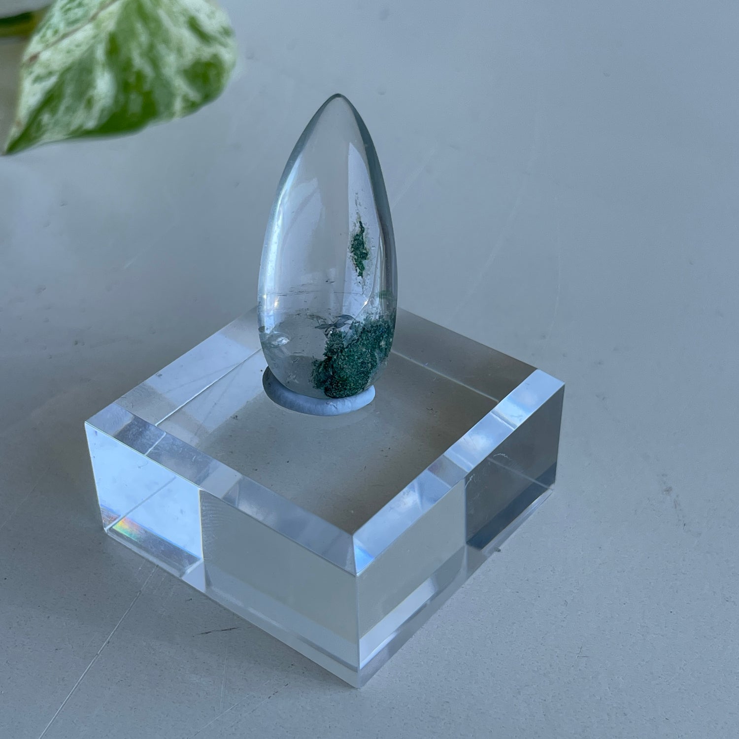 Polished Garden Quartz Lodolite Pc016