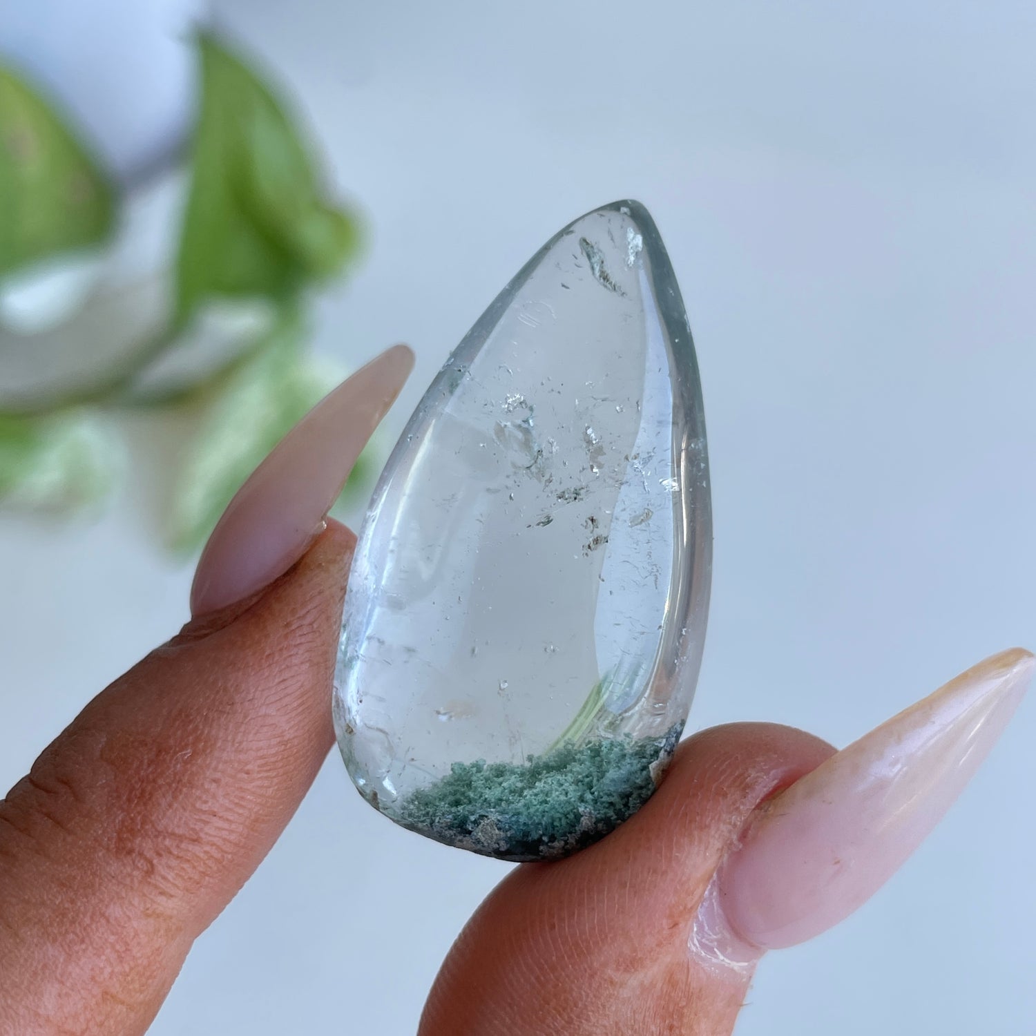 Polished Garden Quartz Lodolite Pc023
