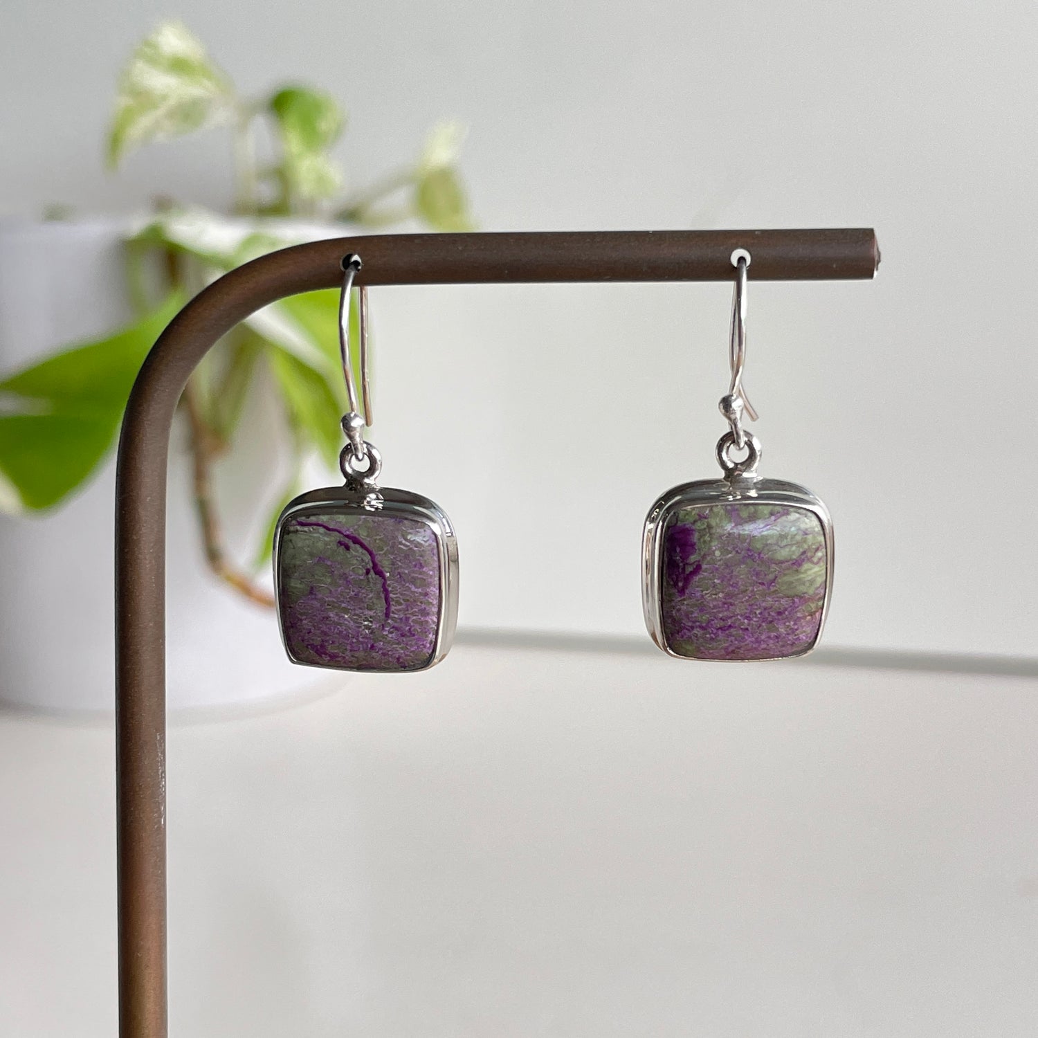 Atlantisite Square Earrings
