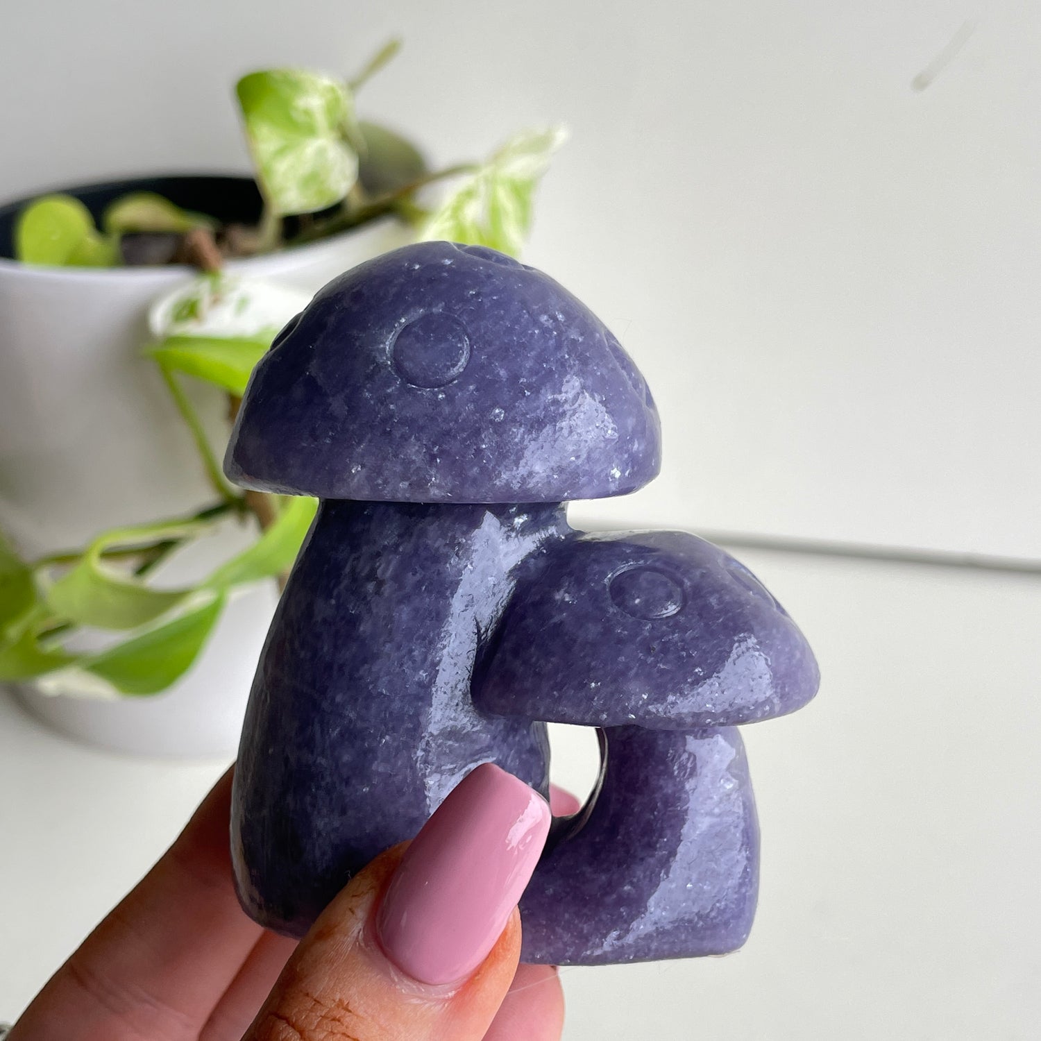 Lepidolite Mushroom
