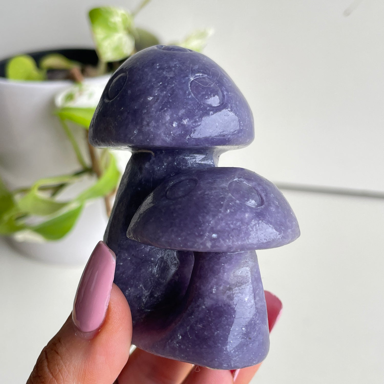Lepidolite Mushroom