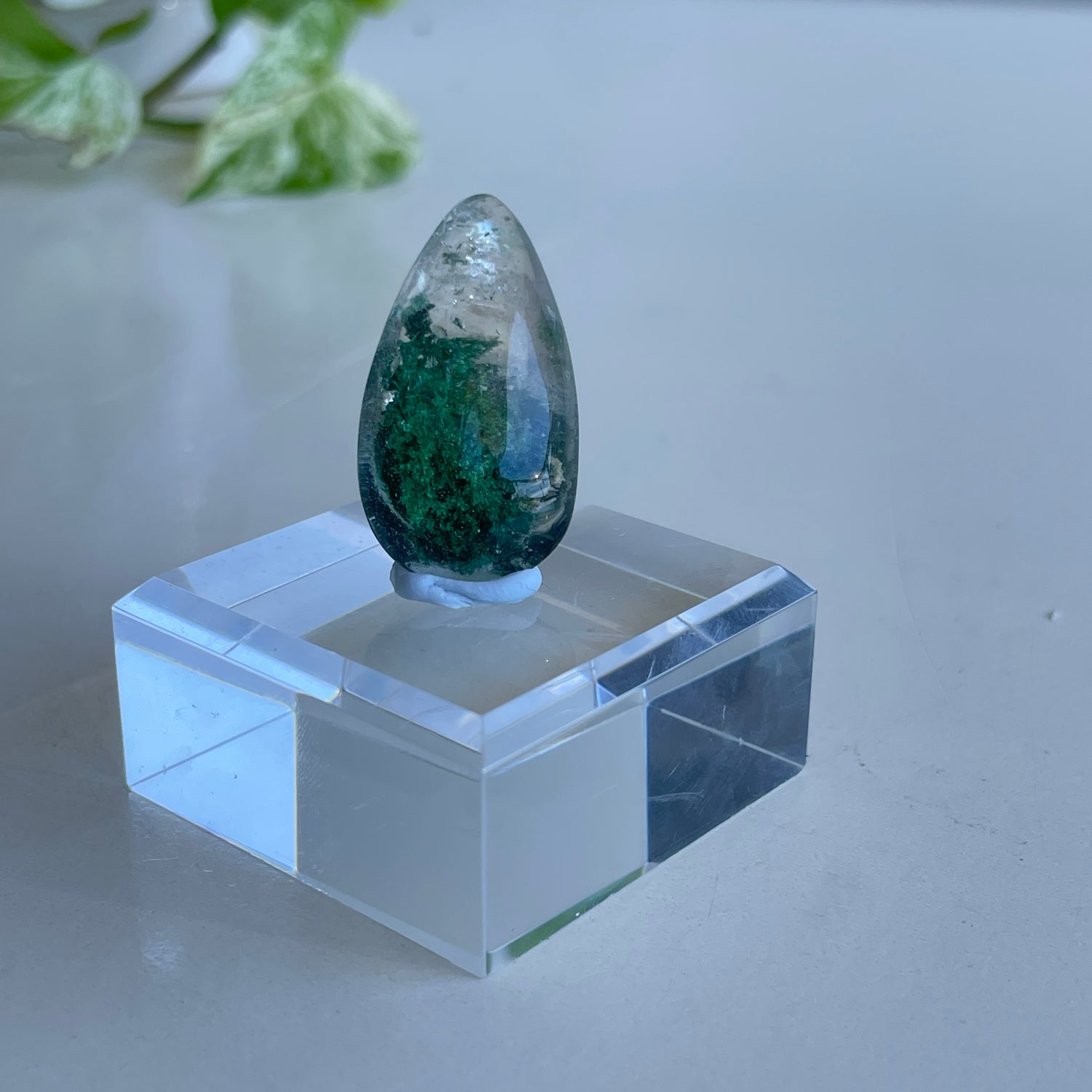 Polished Garden Quartz Lodolite Pc037