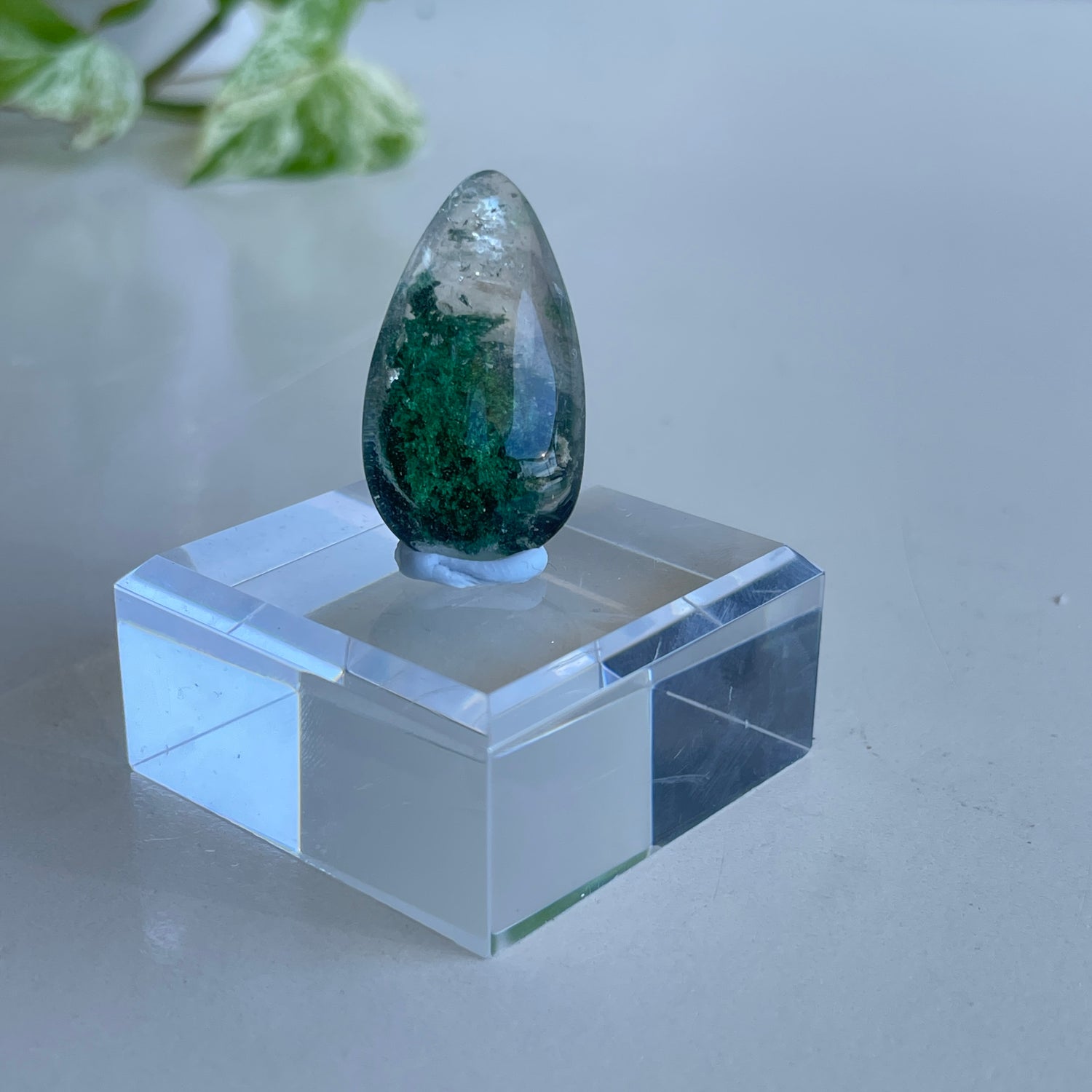 Polished Garden Quartz Lodolite Pc037