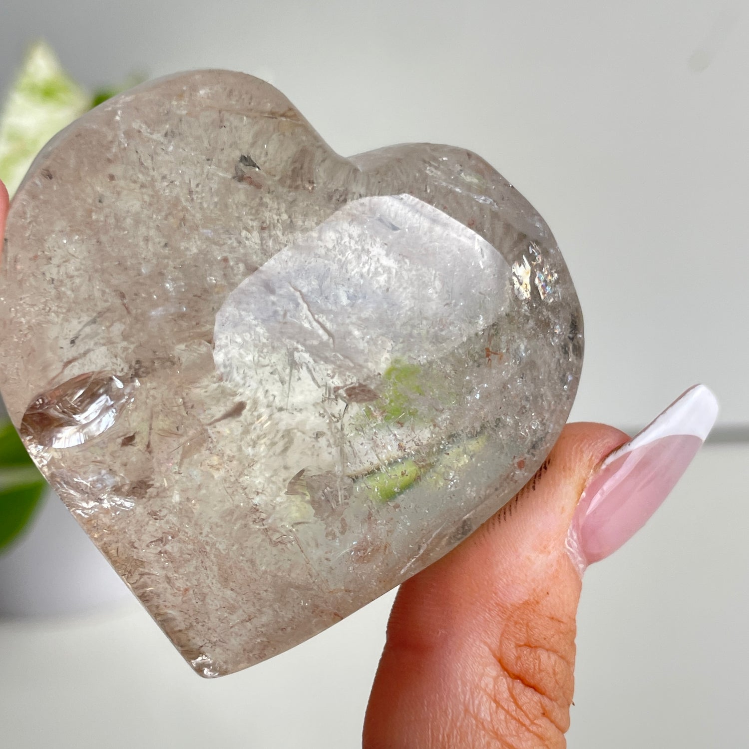 Smoky Quartz Heart 5.2cm