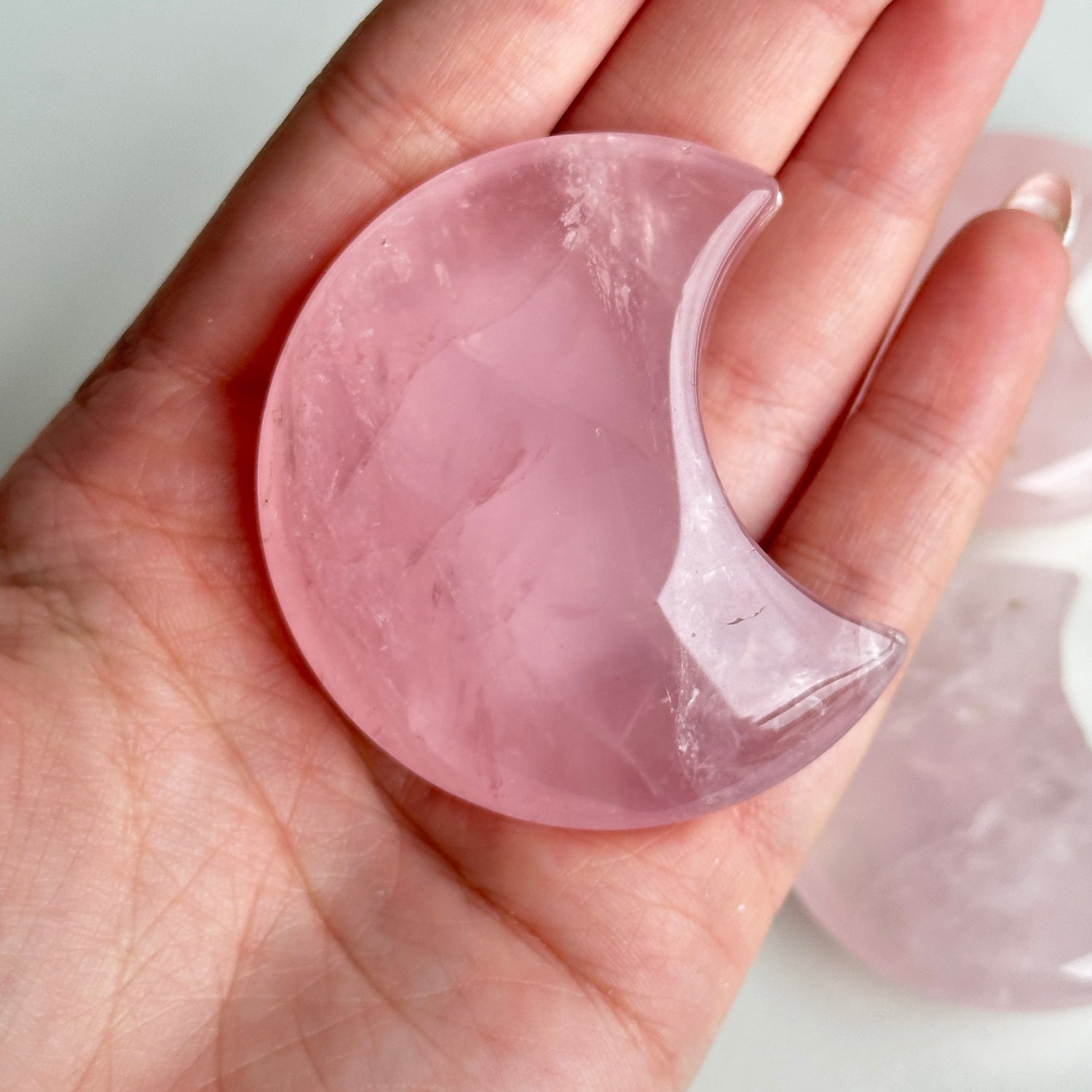 Rose Quartz Moon Assorted