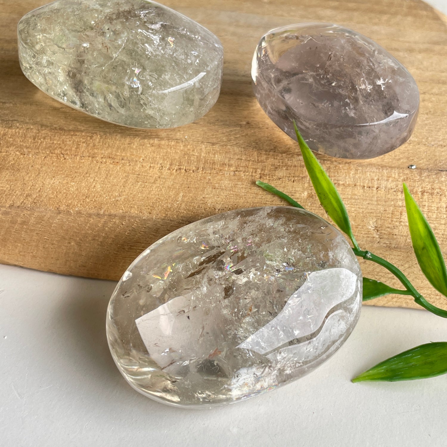 Smoky Quartz Palmstone Medium