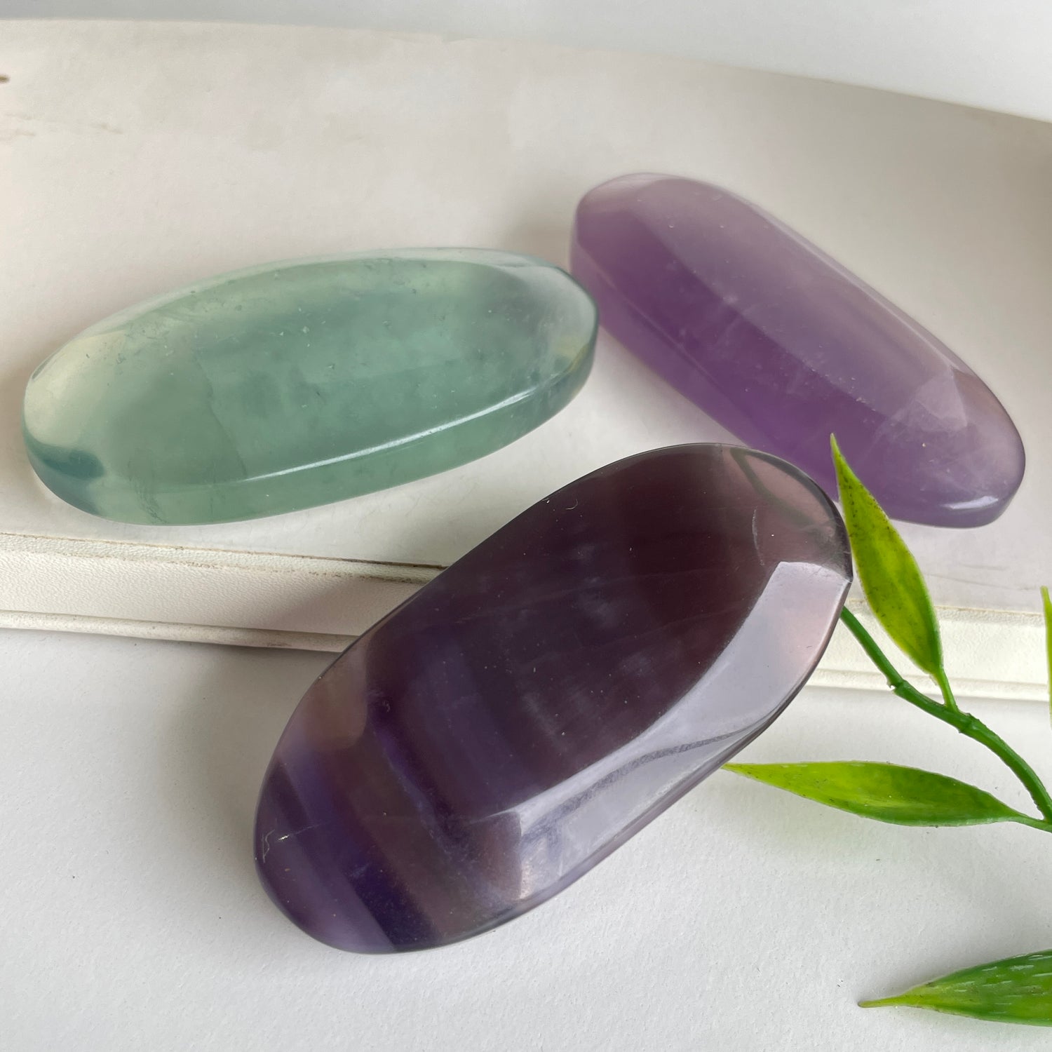 Fluorite Palmstone Medium