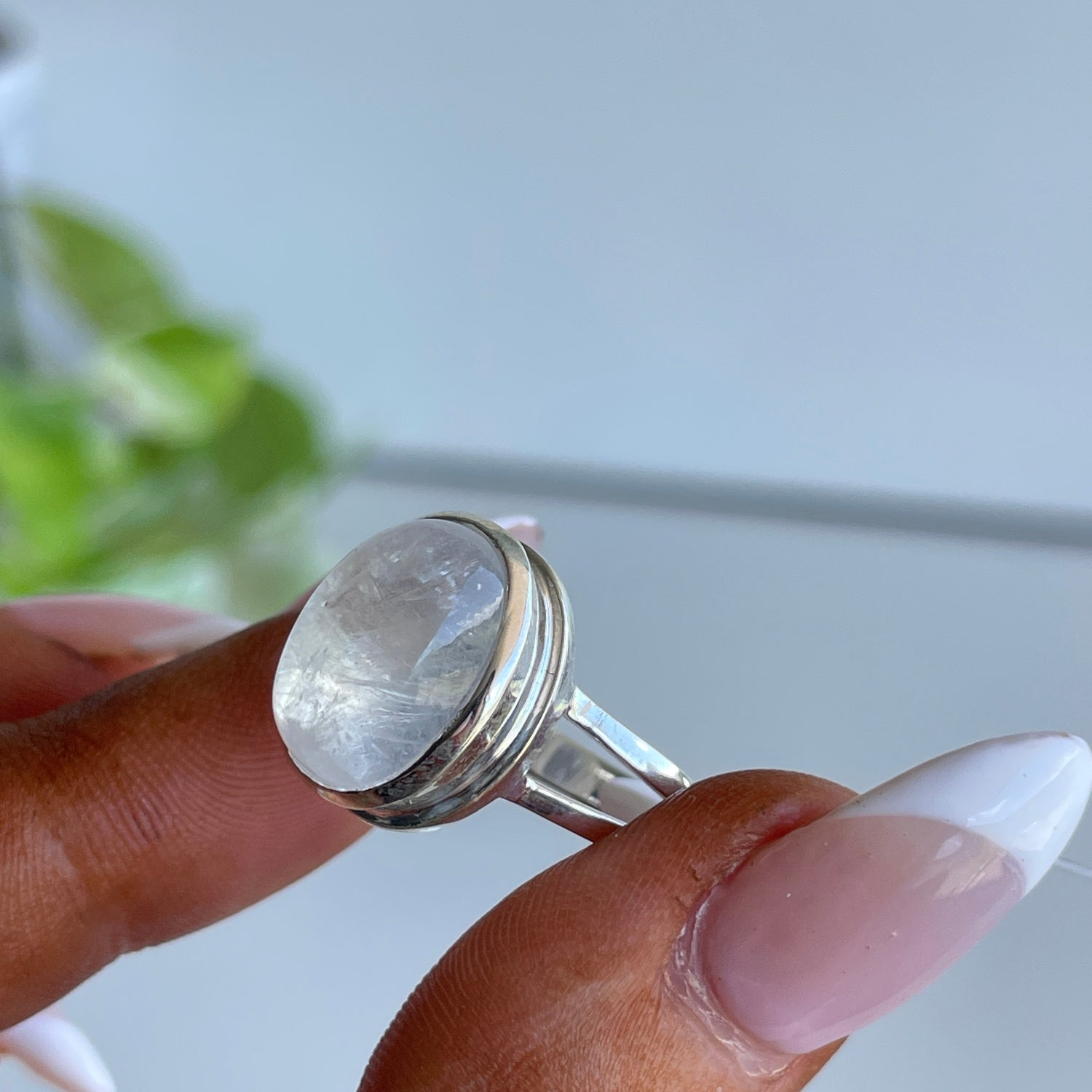 Moonstone Oval Ring R3764