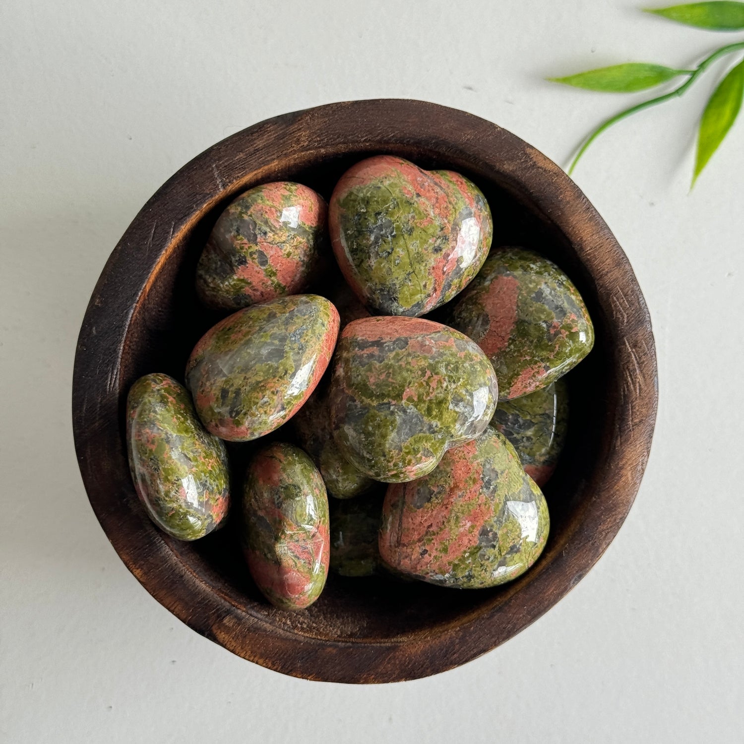 Unakite Heart 3cm