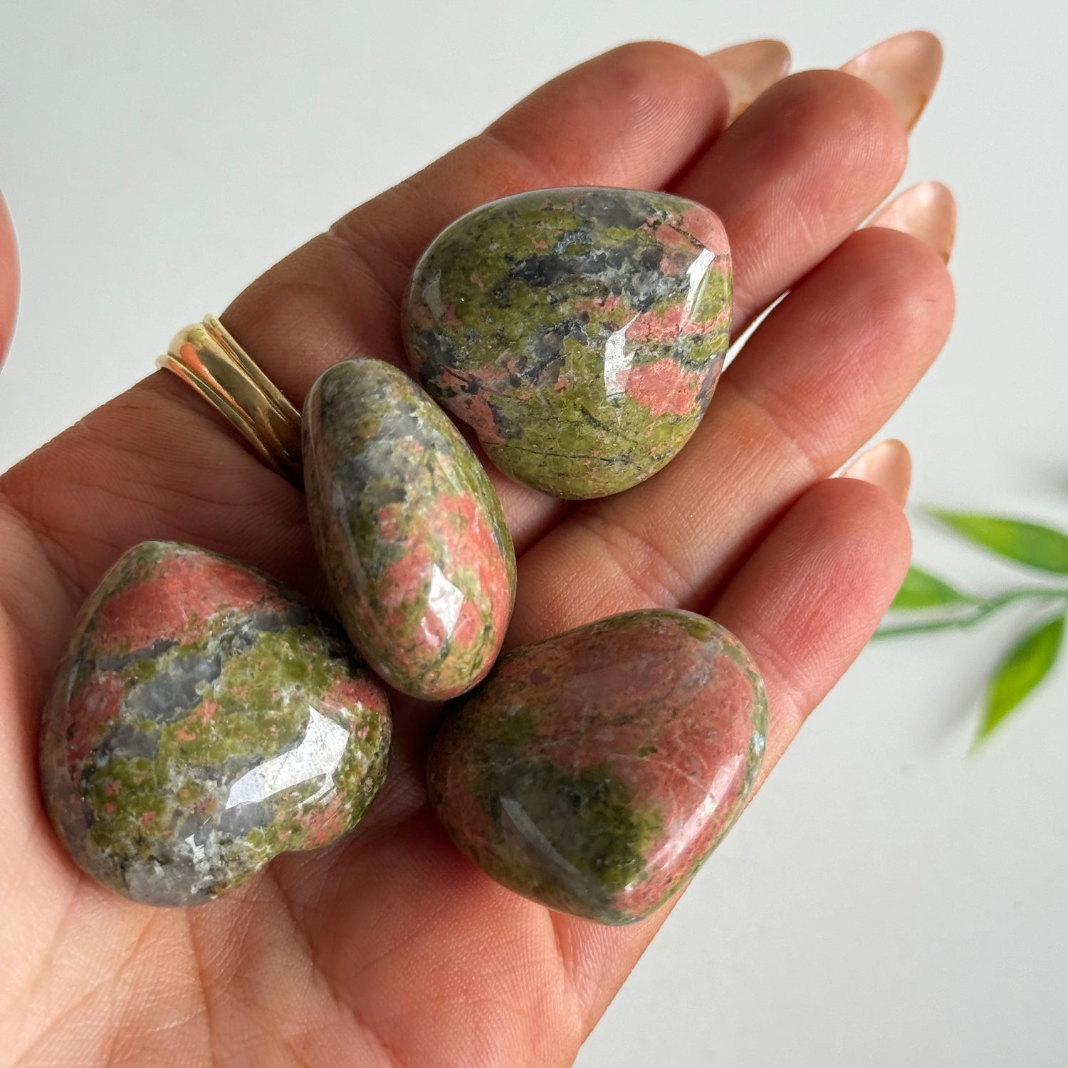 Unakite Heart 3cm