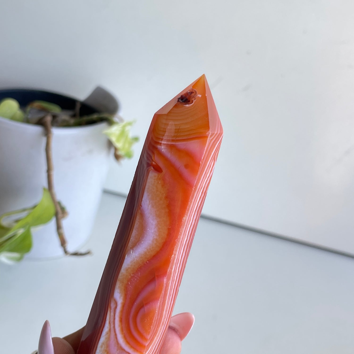 Carnelian Generator 17.5cm