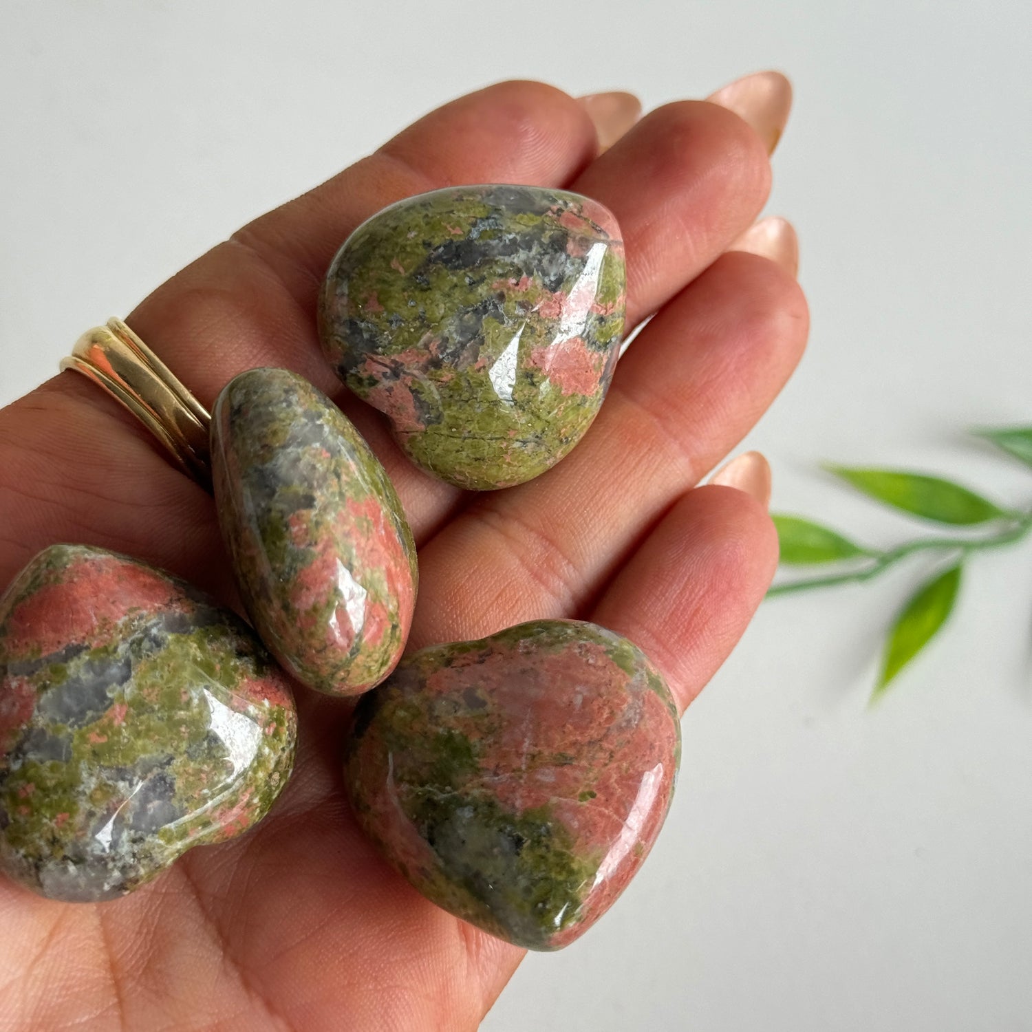 Unakite Heart 3cm