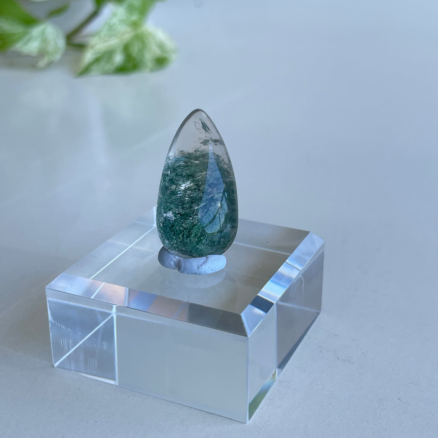 Polished Garden Quartz Lodolite Pc054