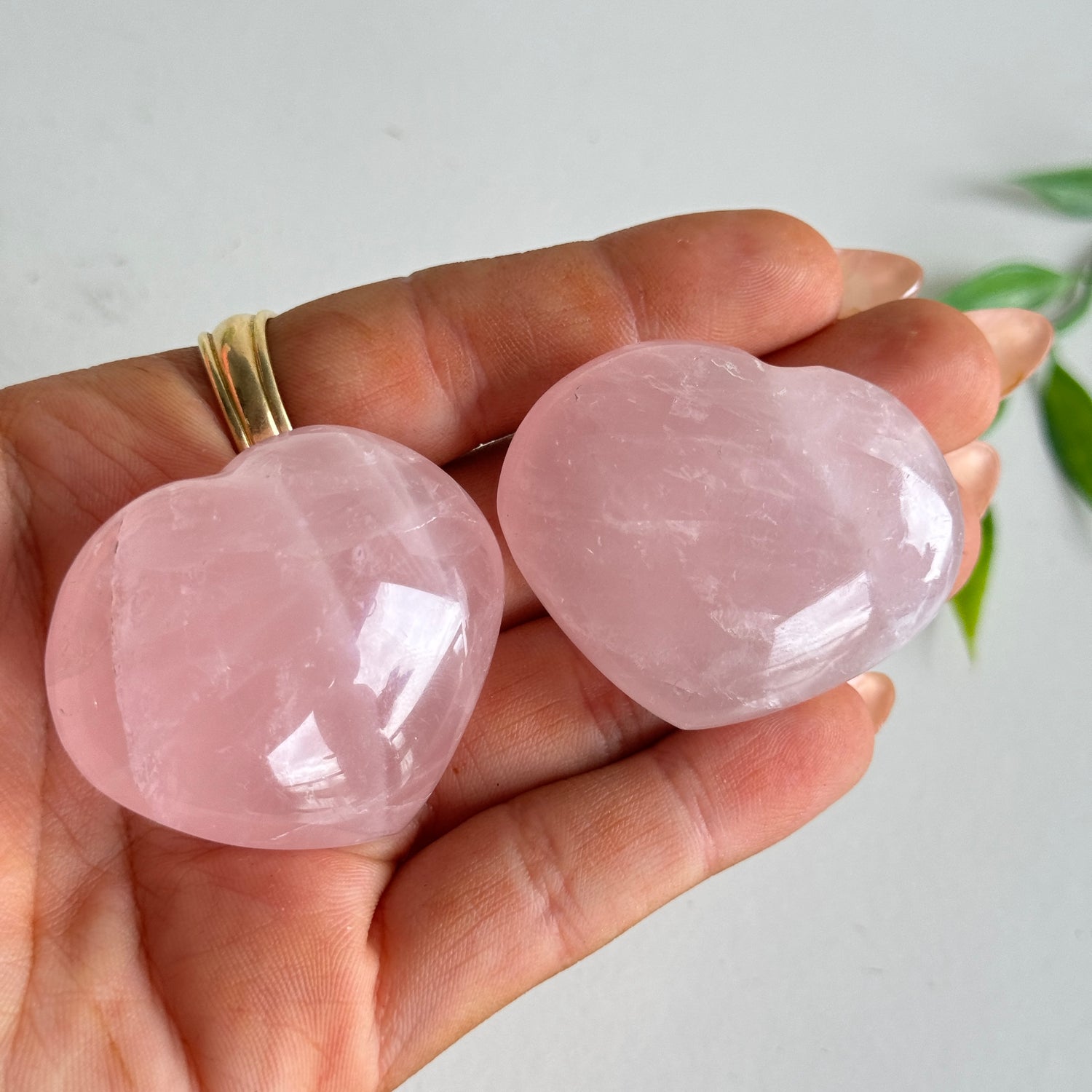 Rose Quartz Heart 3-4cm