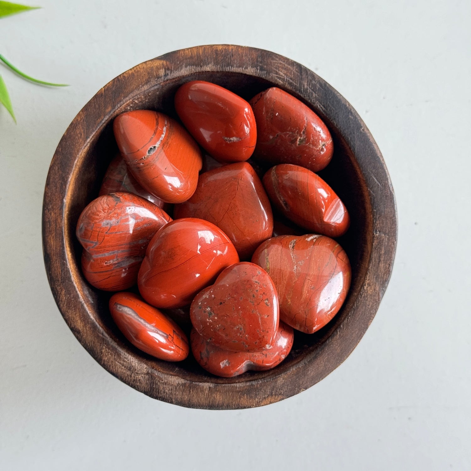 Red Jasper 3cm Heart