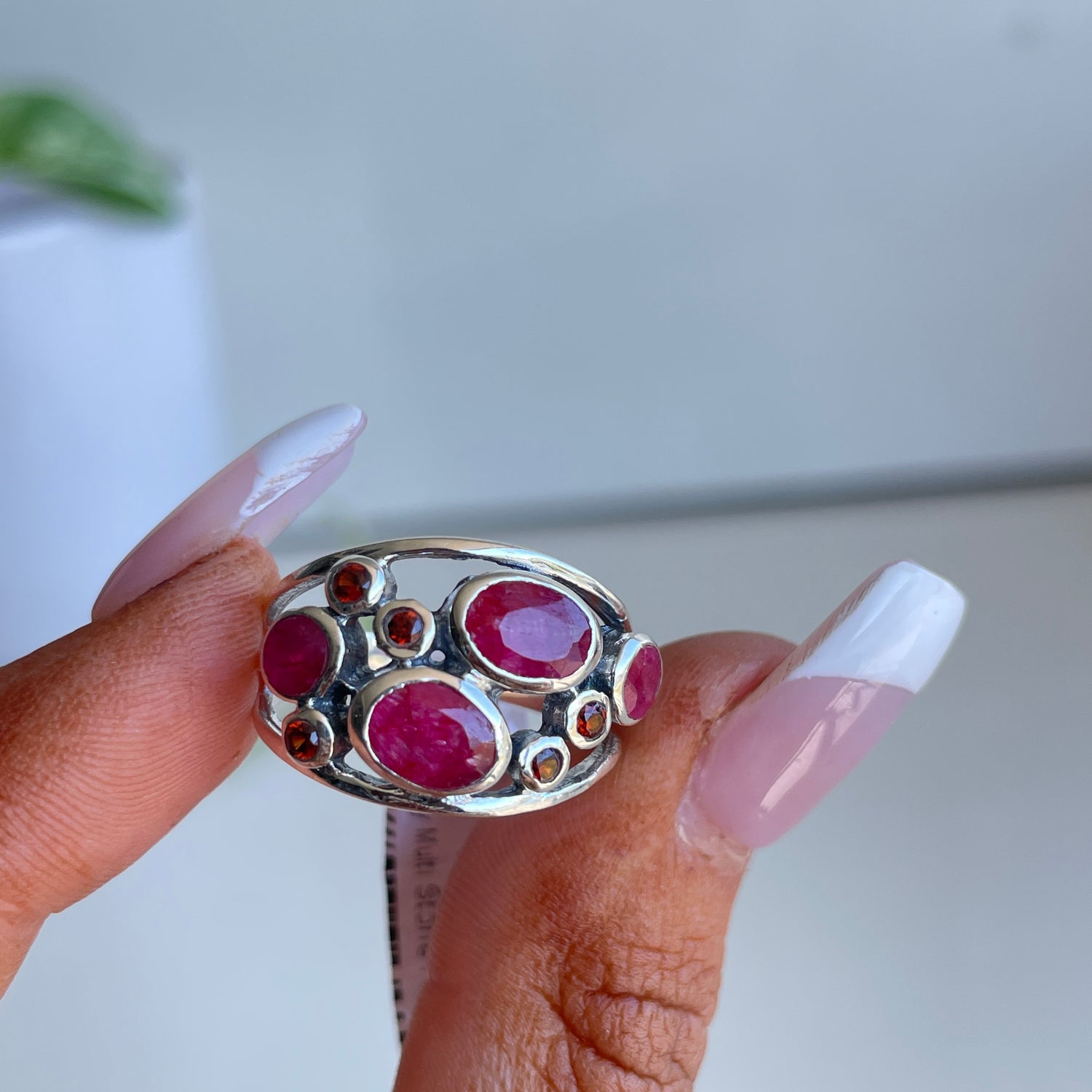 Ruby Multi Stone Ring