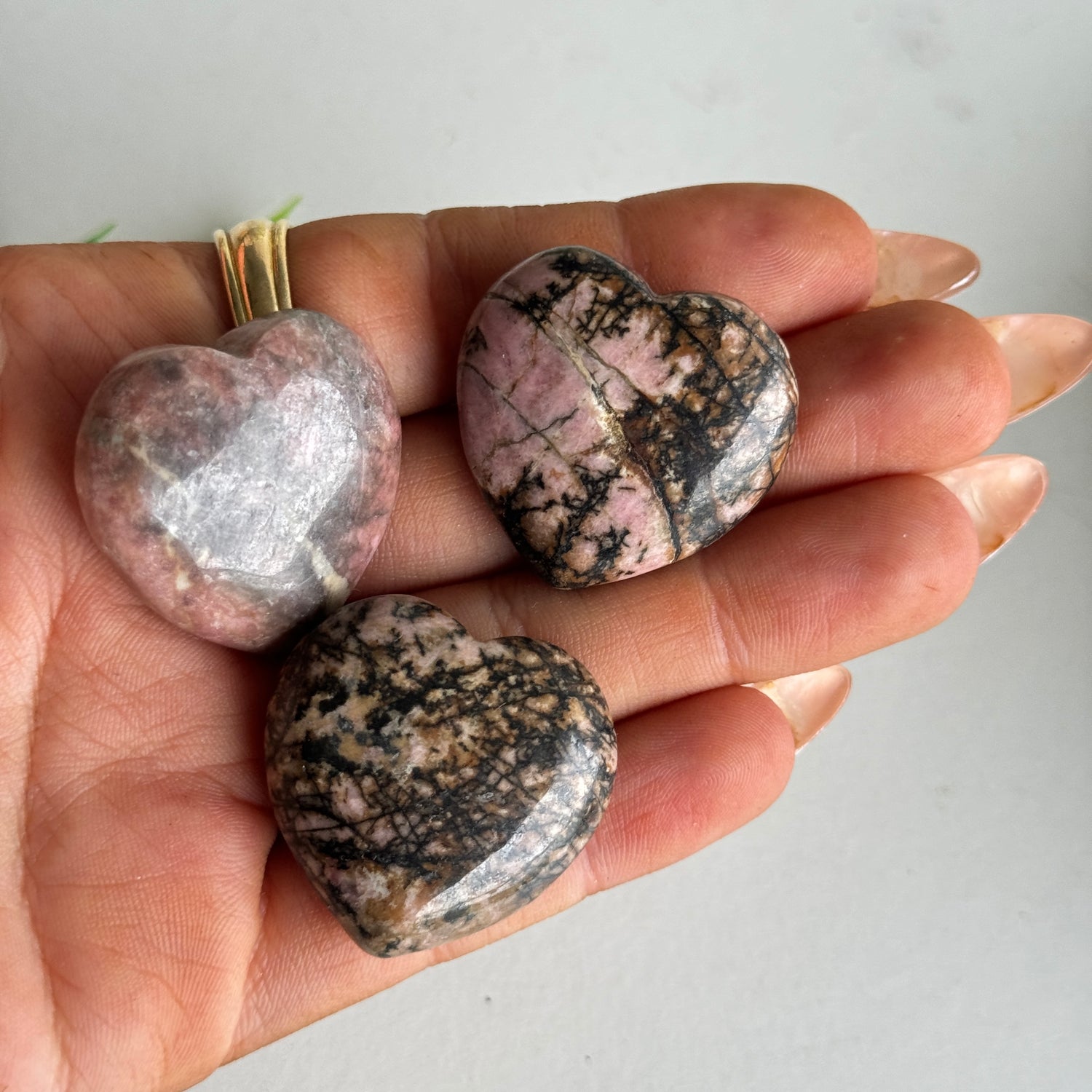 Rhodonite Heart 3cm