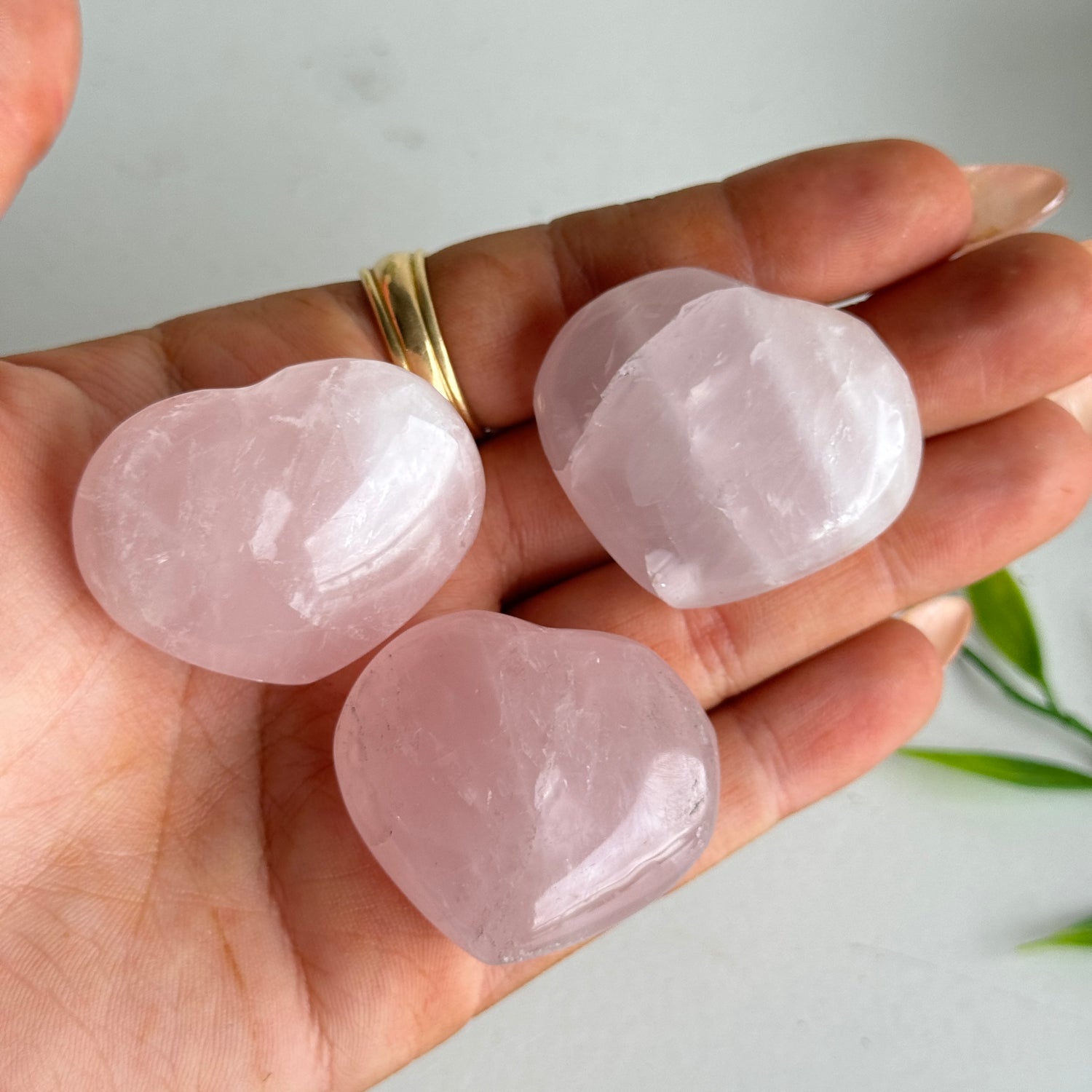 Rose Quartz Heart 4.5cm