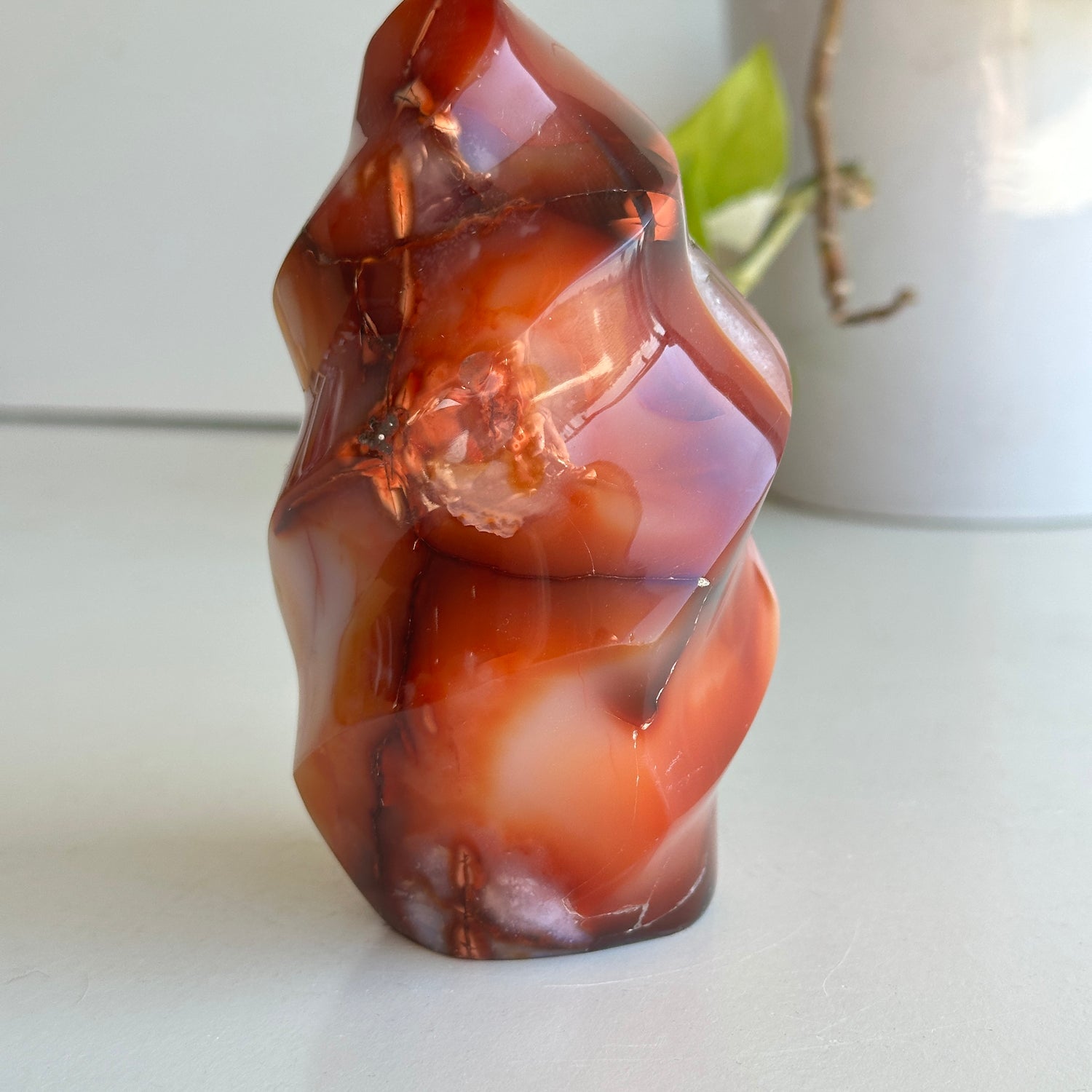 Carnelian Flame 12.5cm