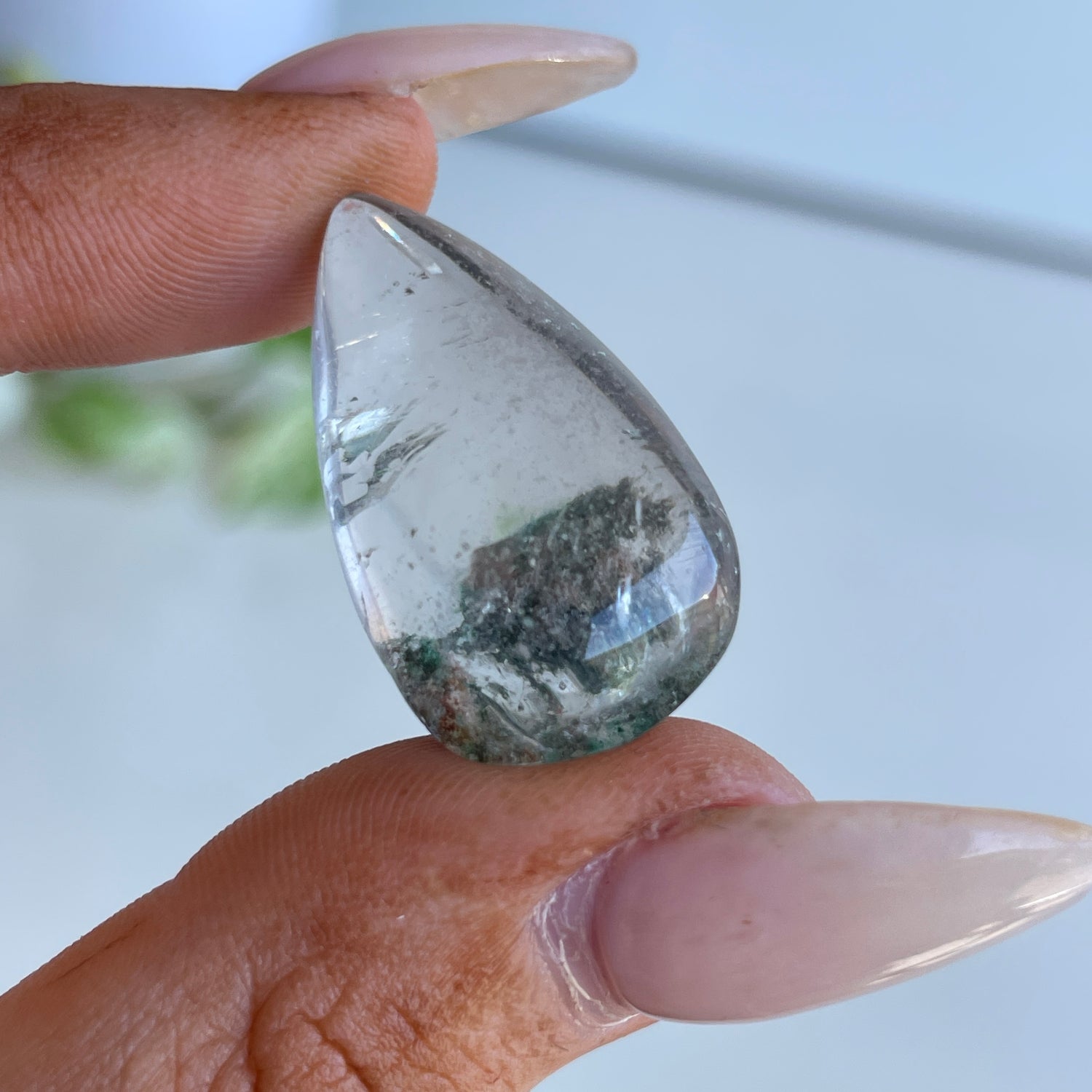Polished Garden Quartz Lodolite Pc018