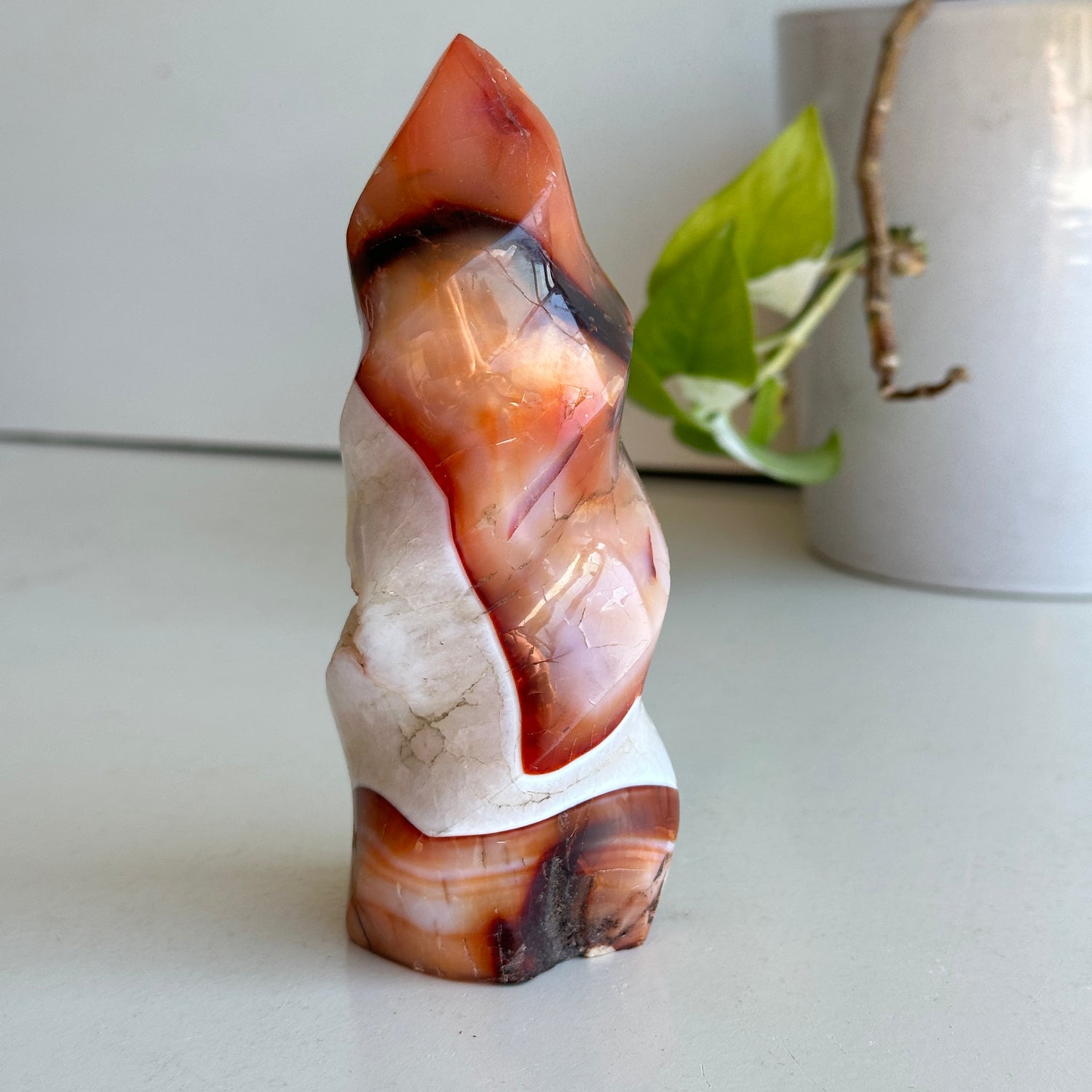 Carnelian Flame 13.2cm