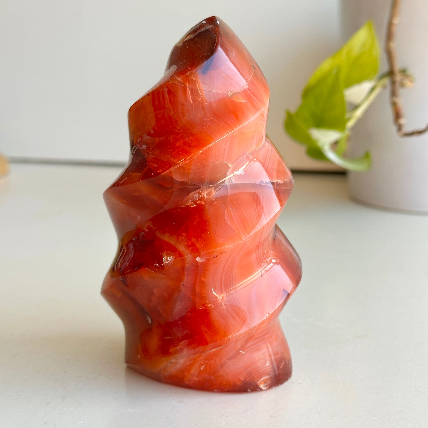 Carnelian Flame 12.3cm