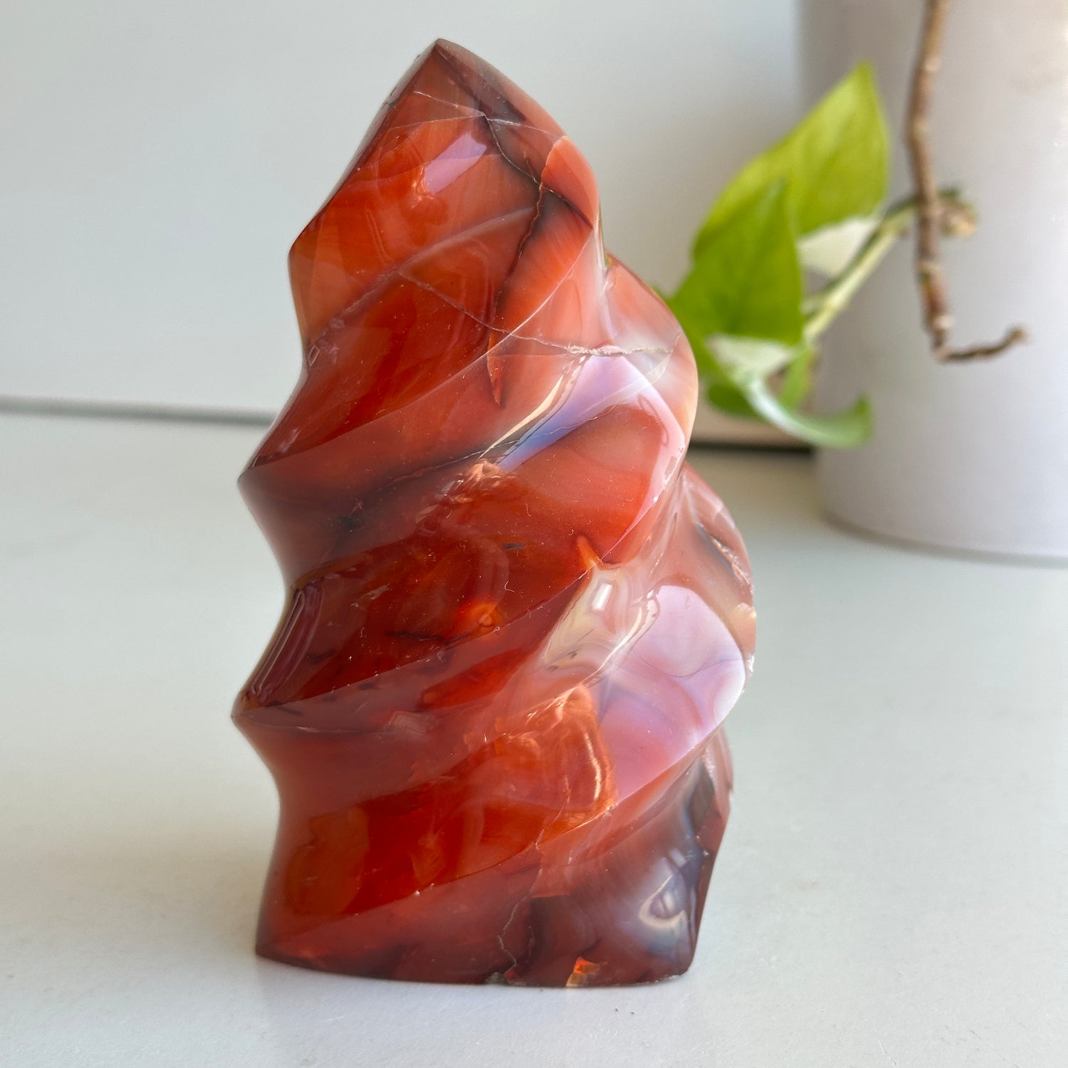 Carnelian Flame 12.3cm