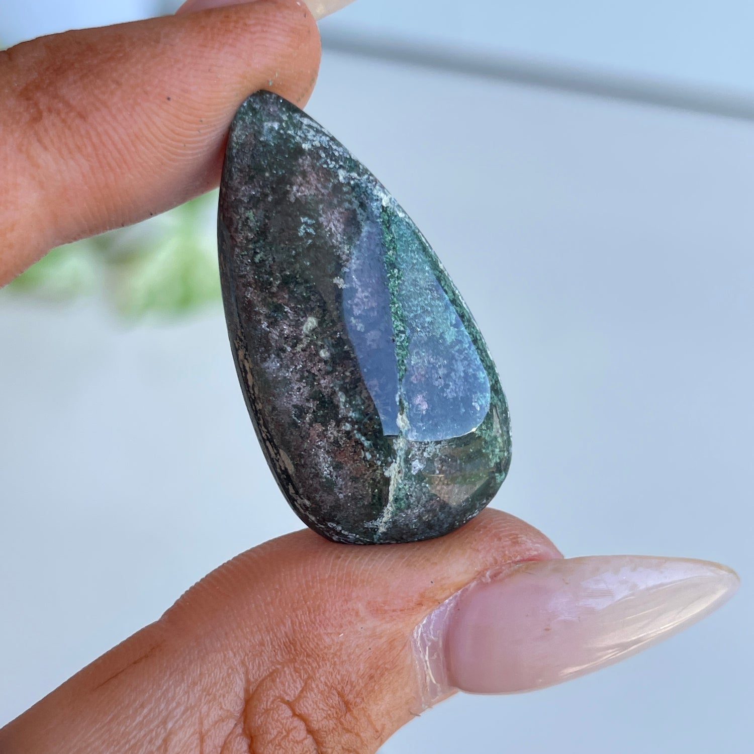 Polished Garden Quartz Lodolite Pc059